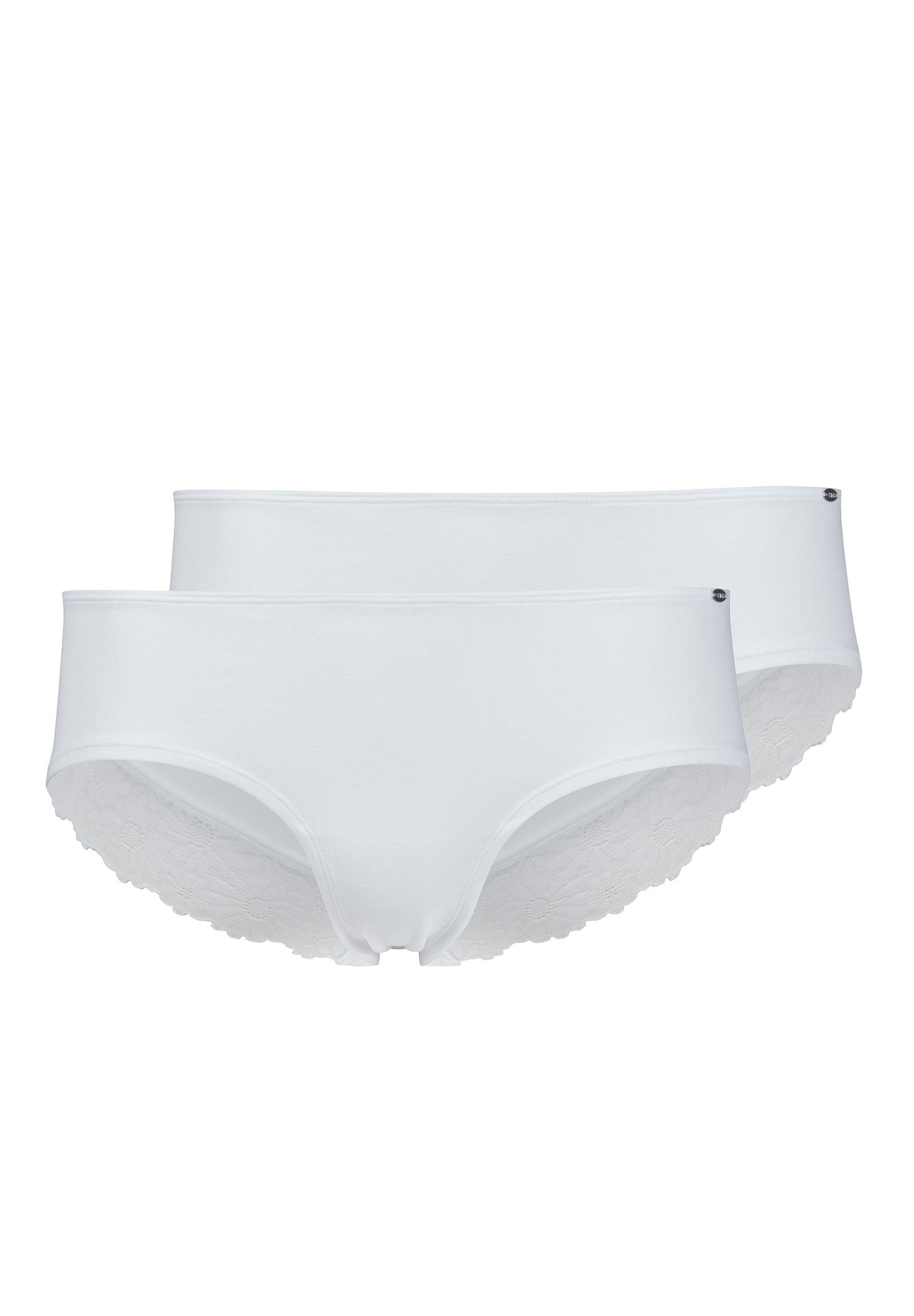 Skiny Hipster CottonLace Essentials (Set van 2) dames slips maat 38