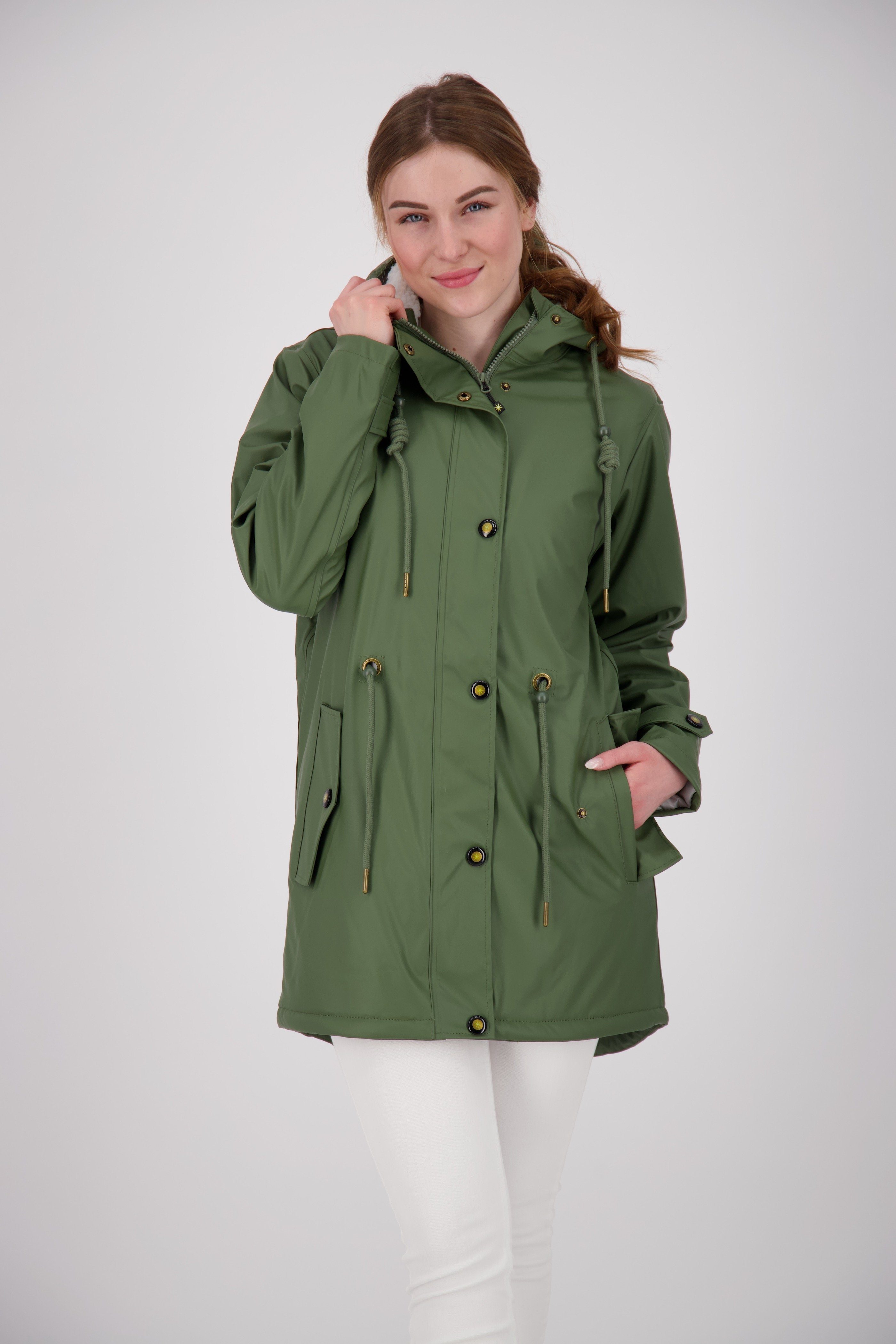 DEPROC Active Regenjas Friesennerz HALIFAX NEW WOMEN kleding maat 52 (XXL) groen