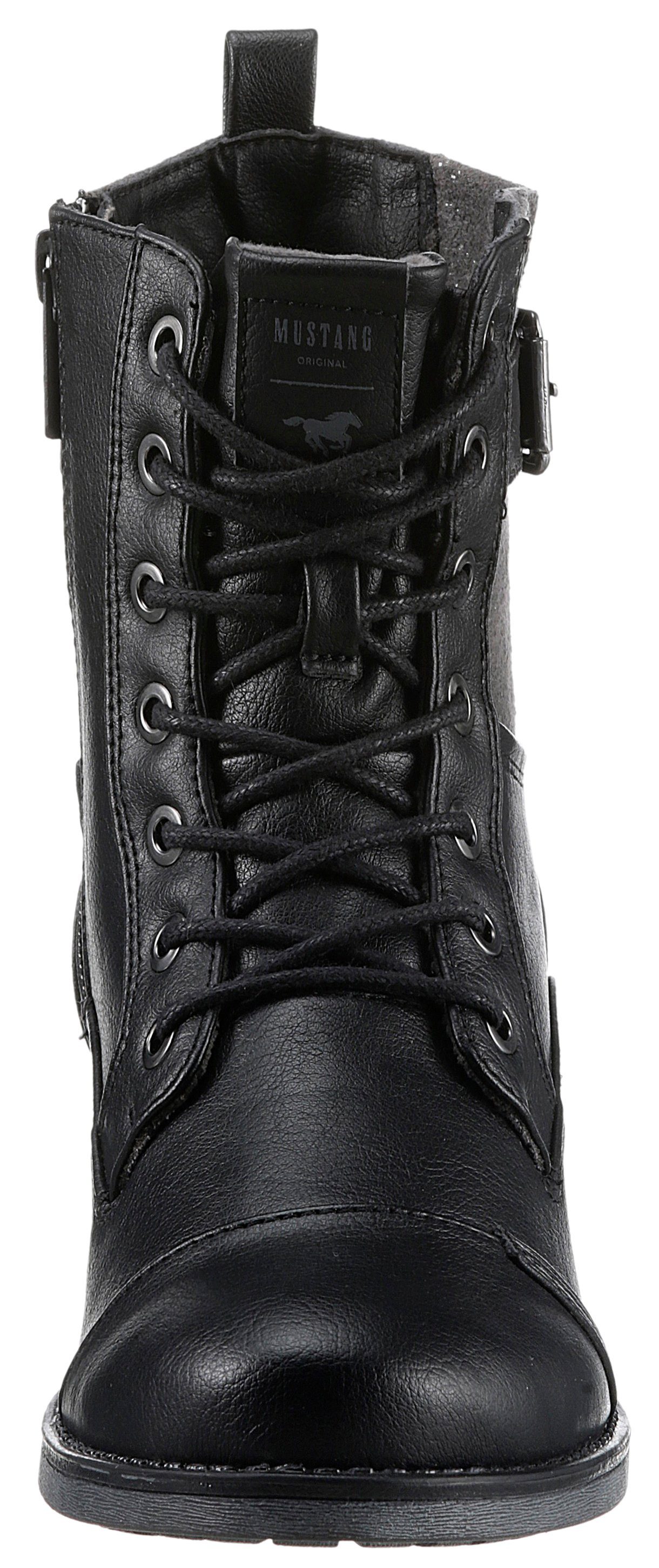 Mustang Shoes Veterlaarsjes met ritssluiting aan de binnenkant