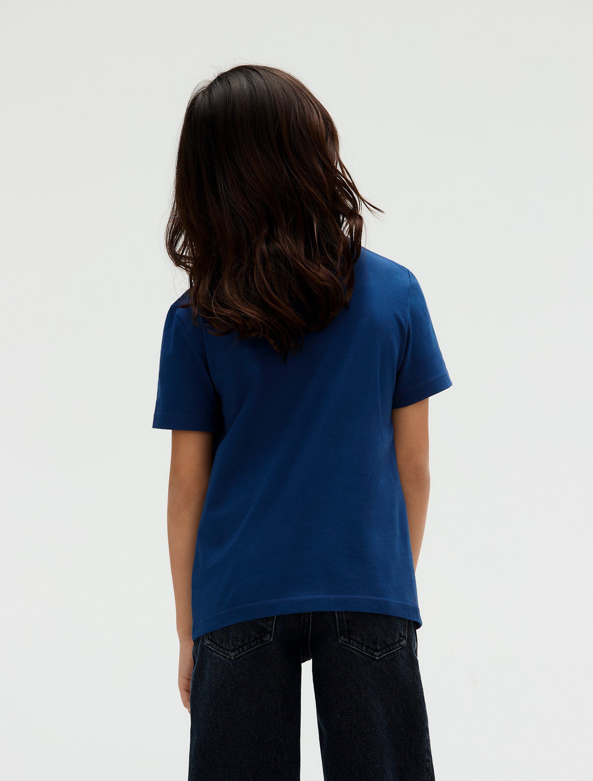 Calvin Klein Wijde jeans SKATER VISUAL BLUE CF voor kinderen tot 16 jaar