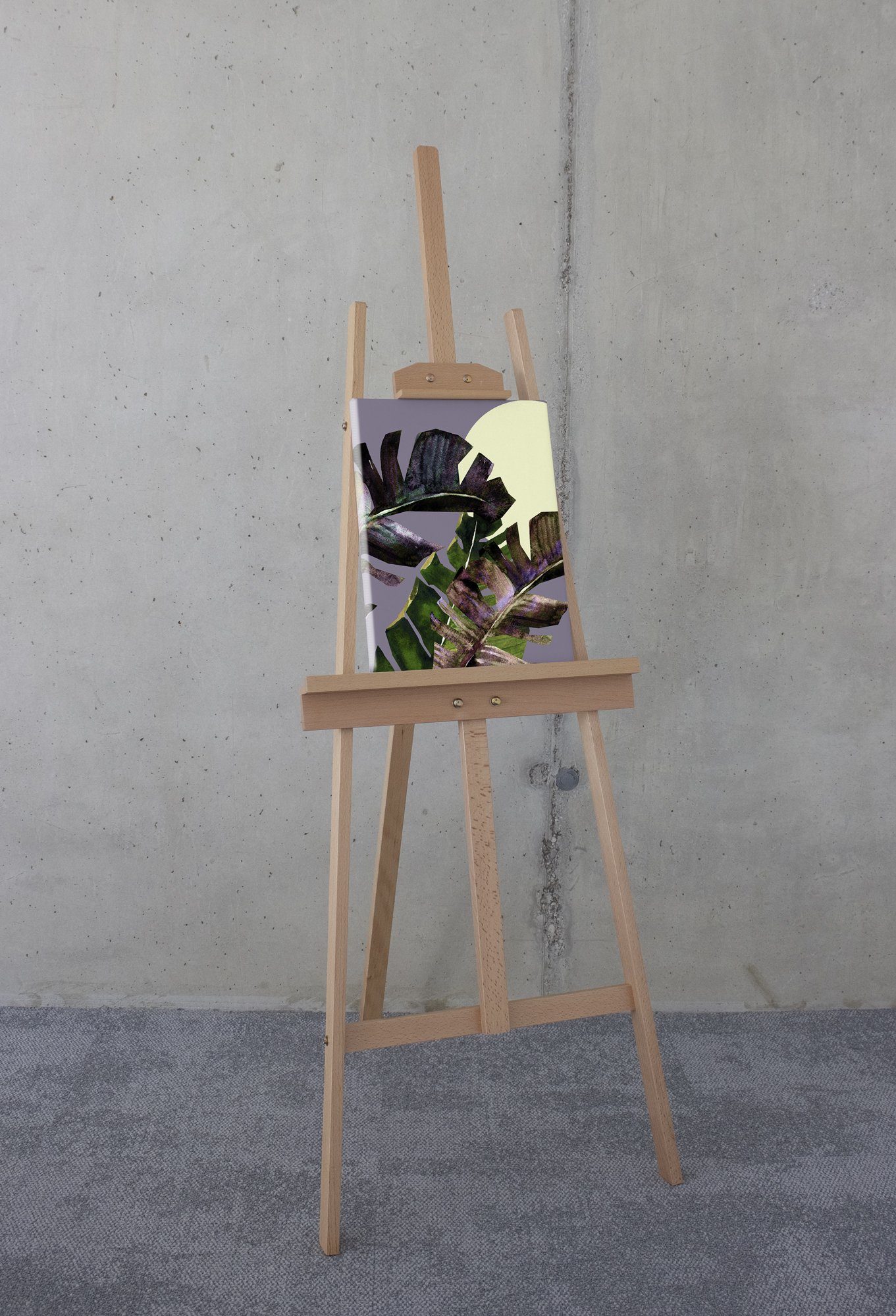 Komar Artprint op linnen Moon Shades - Afmeting 30 x 40 cm (1 stuk)