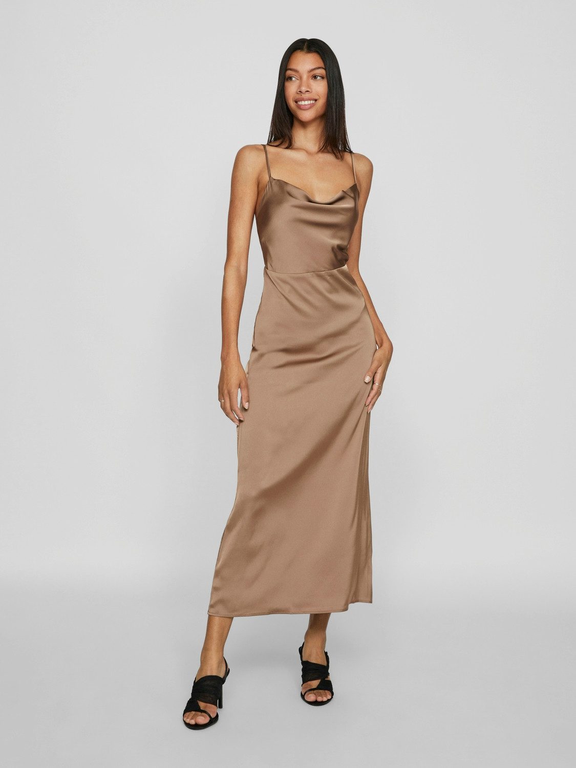 Vila Jurk met bandjes VIRAVENNA STRAP ANKLE DRESS NOOS