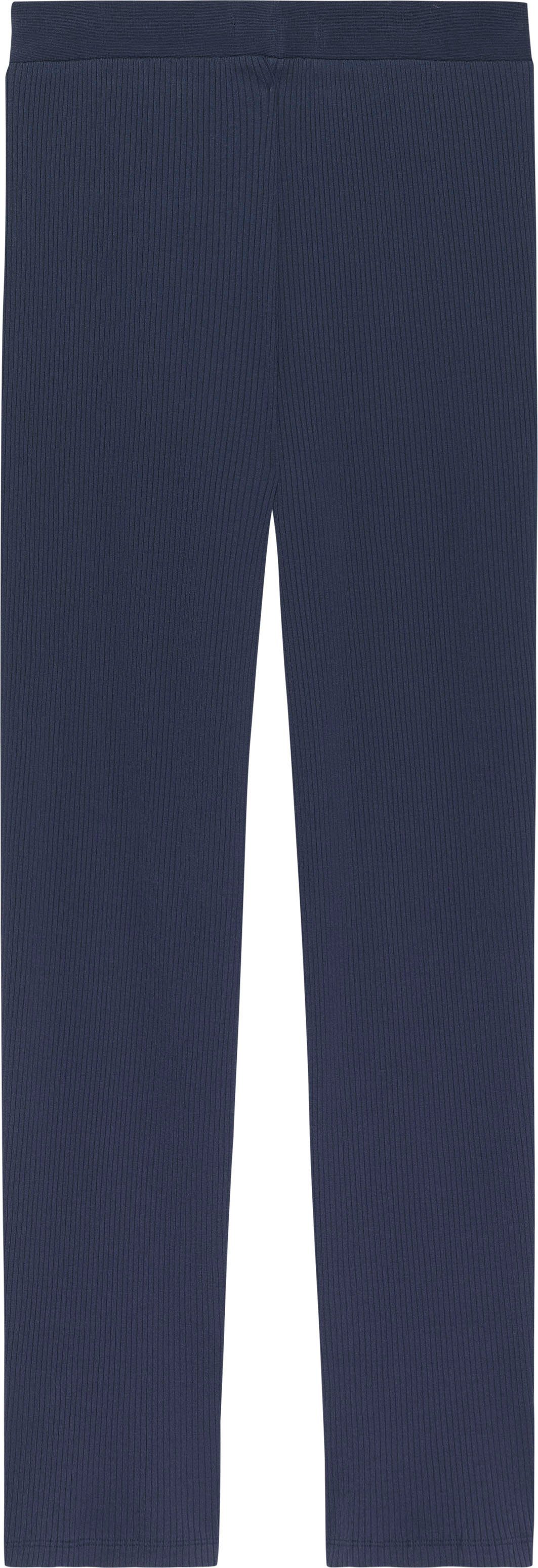 TOMMY JEANS Tricotbroek TJW WIDE LEG KNIT PANT met tommy jeans-logoborduursel
