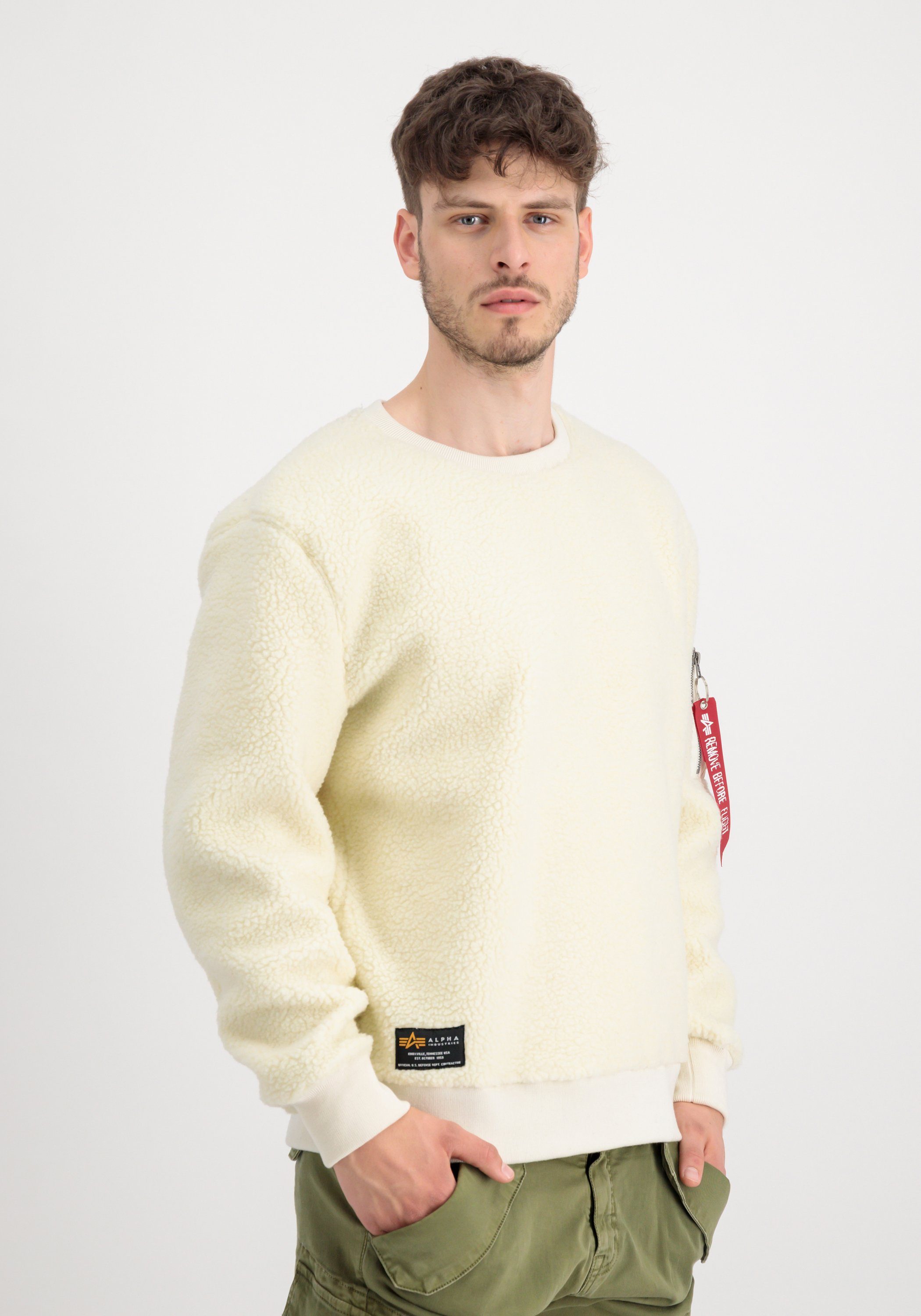 Alpha Industries Sweater  Men - Sweatshirts Teddy Sweater