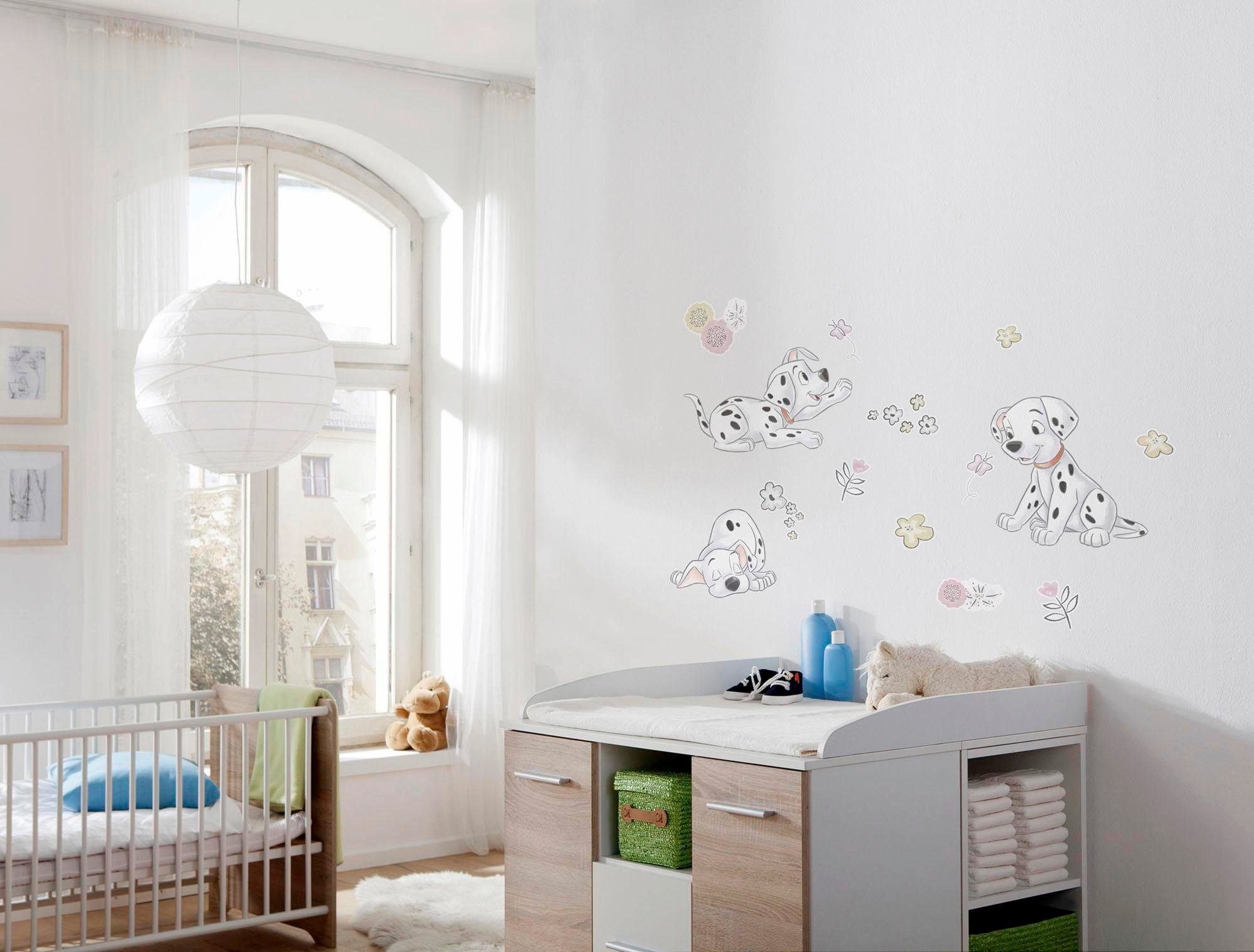 Komar Wandfolie Best of Friends - afm. 50 x 70 cm zelfklevend, wandstickers, kinderkamer