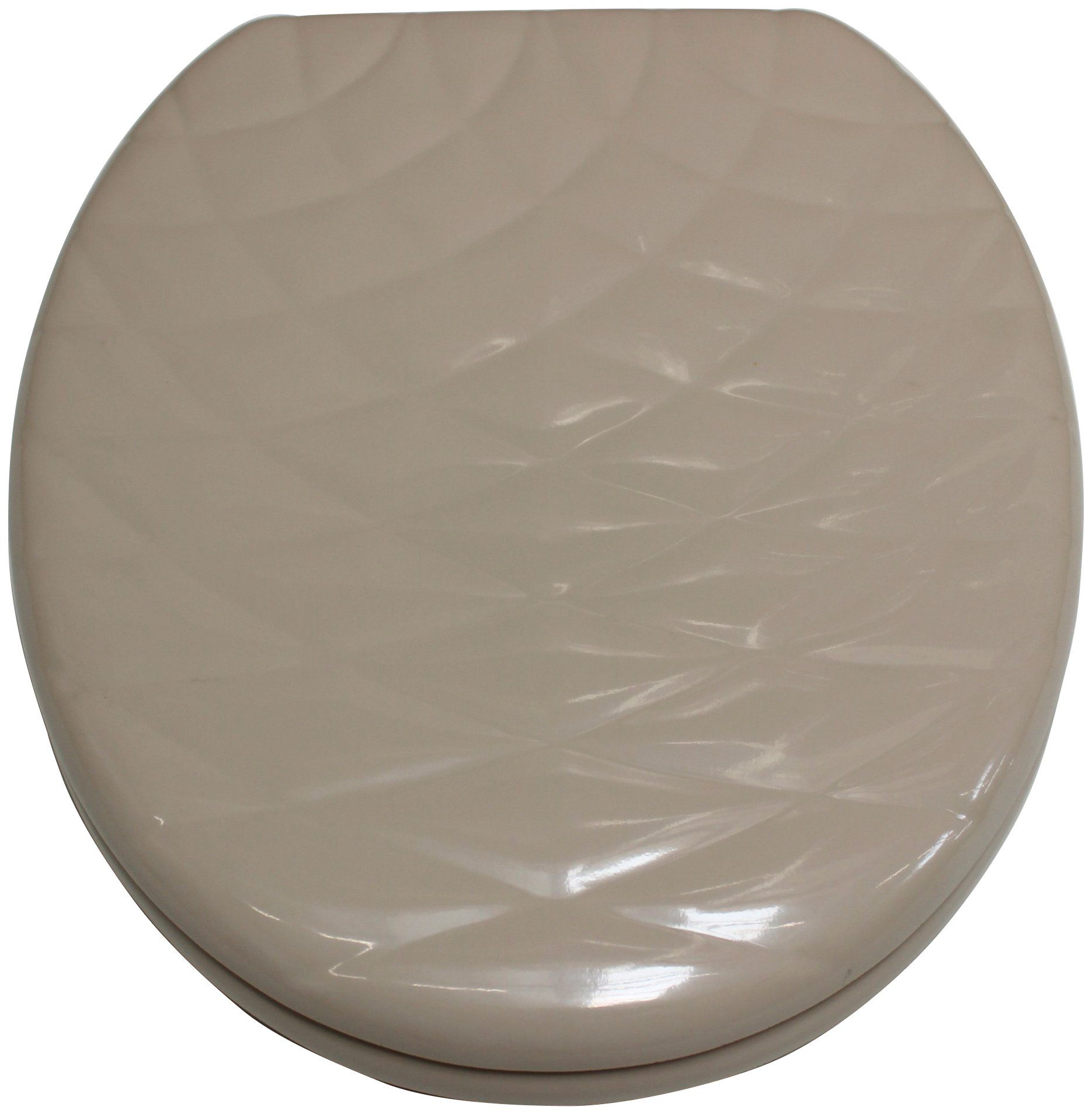 ADOB Toiletzitting Londen manhattan passend op alle standaard toiletten wc-brillen beige