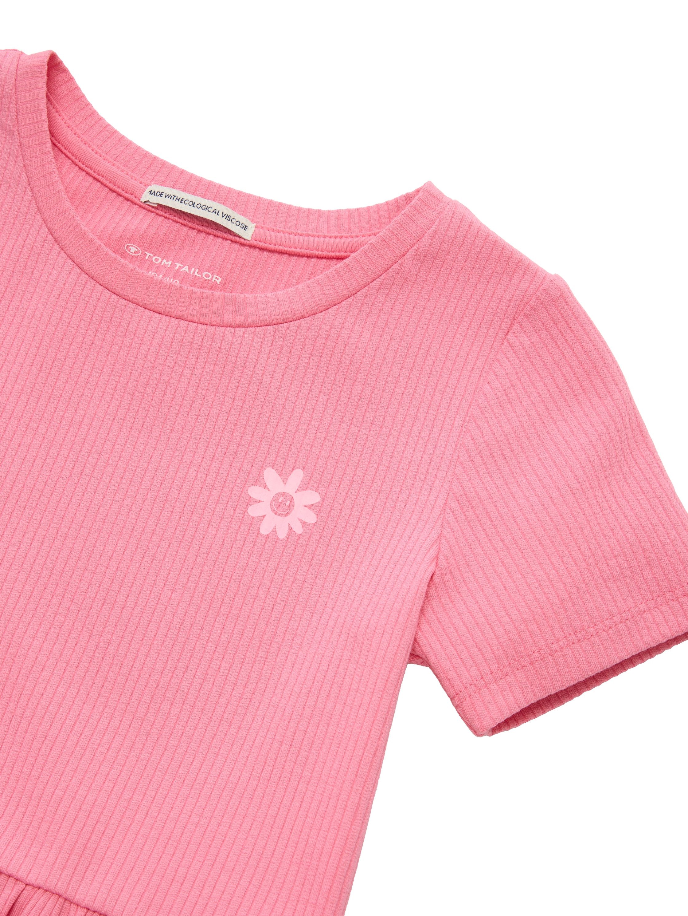 Tom Tailor Mini-jurk met ribstructuur