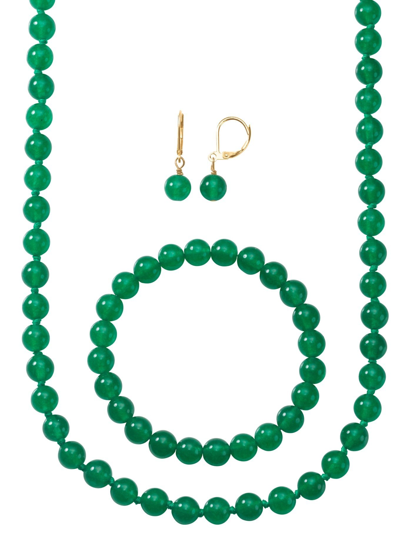 Lady Collier-set dames sieradensets maat N-maten groen