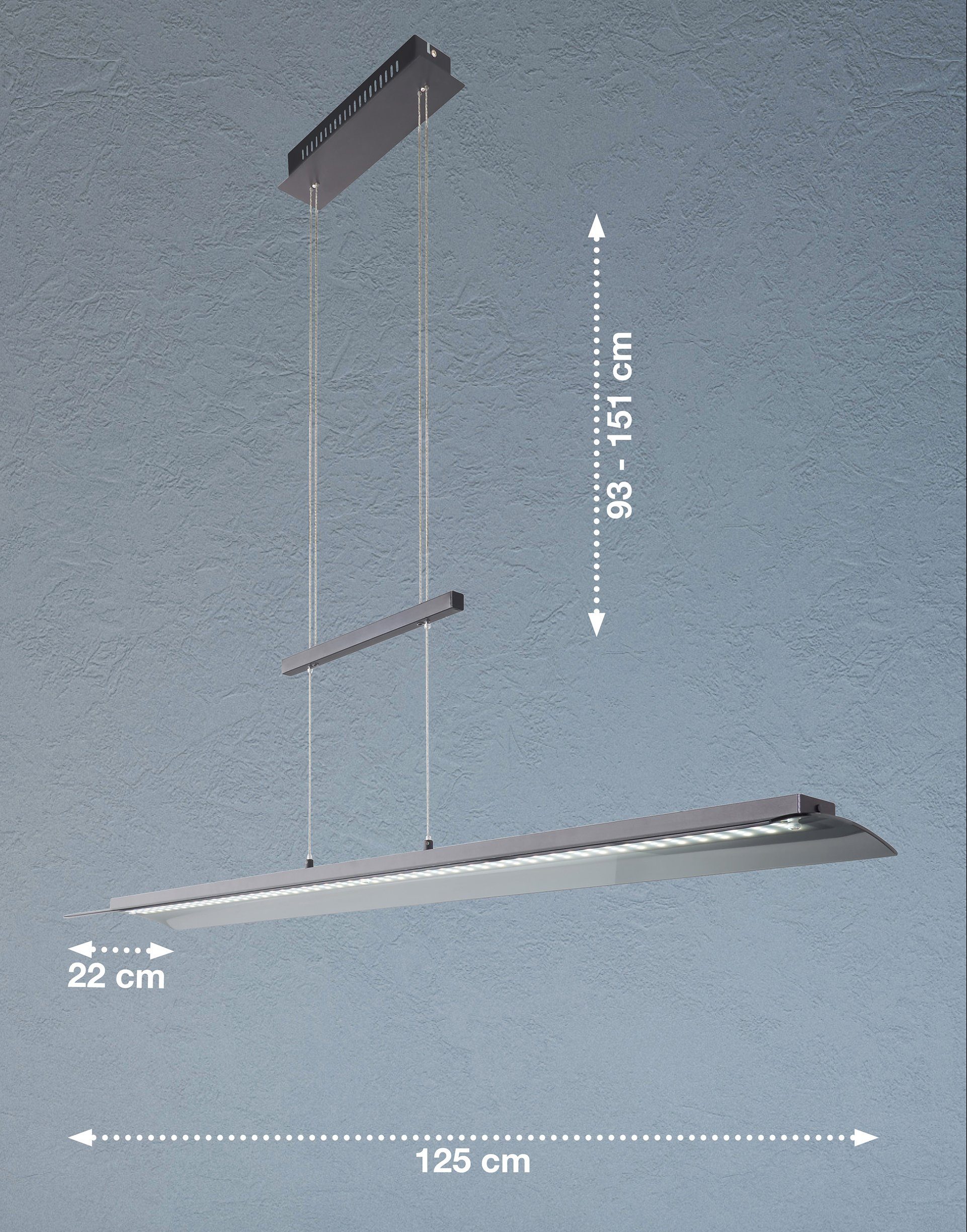 Honsel Leuchten Led-hanglamp Nana (1 stuk)