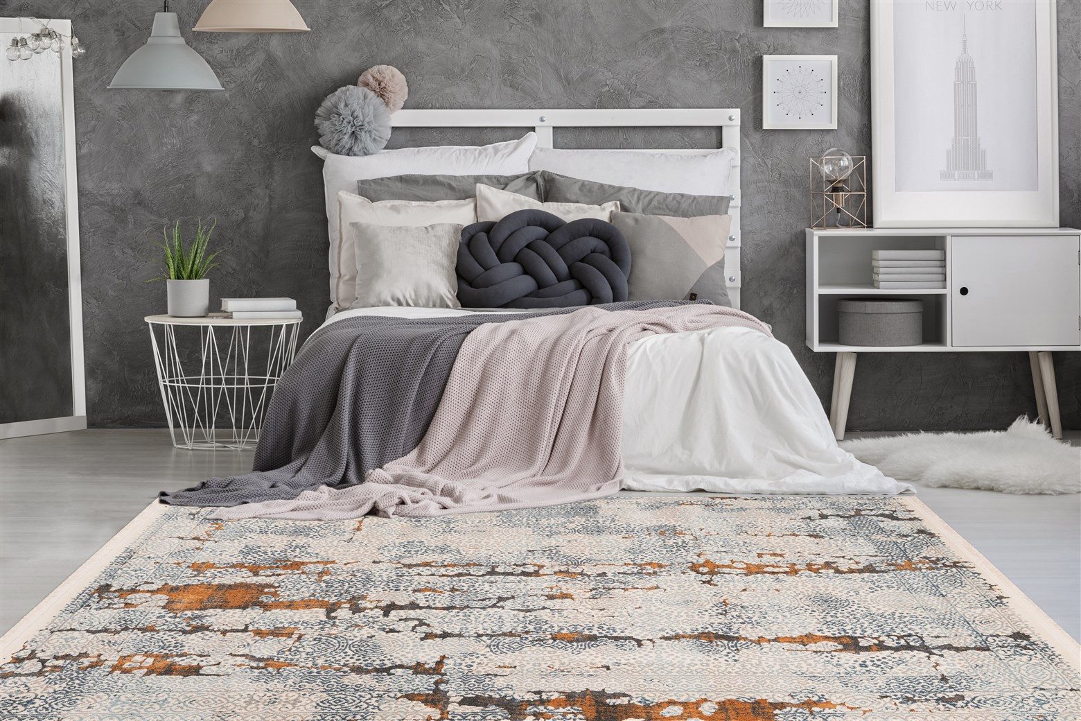 aRTE ESPINA Vloerkleed Palace 200 Soft touch, vintage-ontwerp, subtiele kleuren