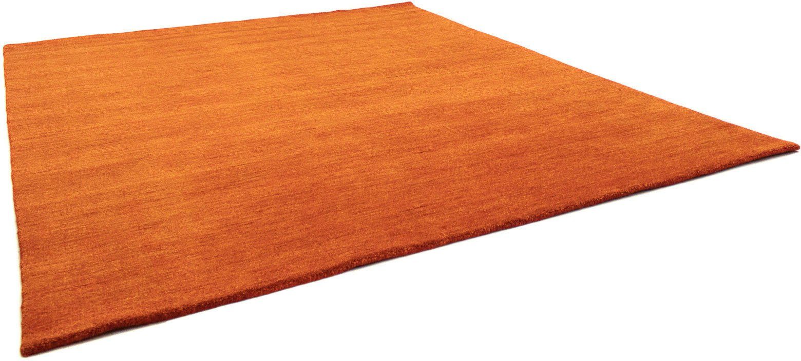 morgenland Wollen kleed Uni - Gabbeh tapijt - Softy Gabbeh look, uni kleuren, 100% wol, zeer zachte pool, woonkamer