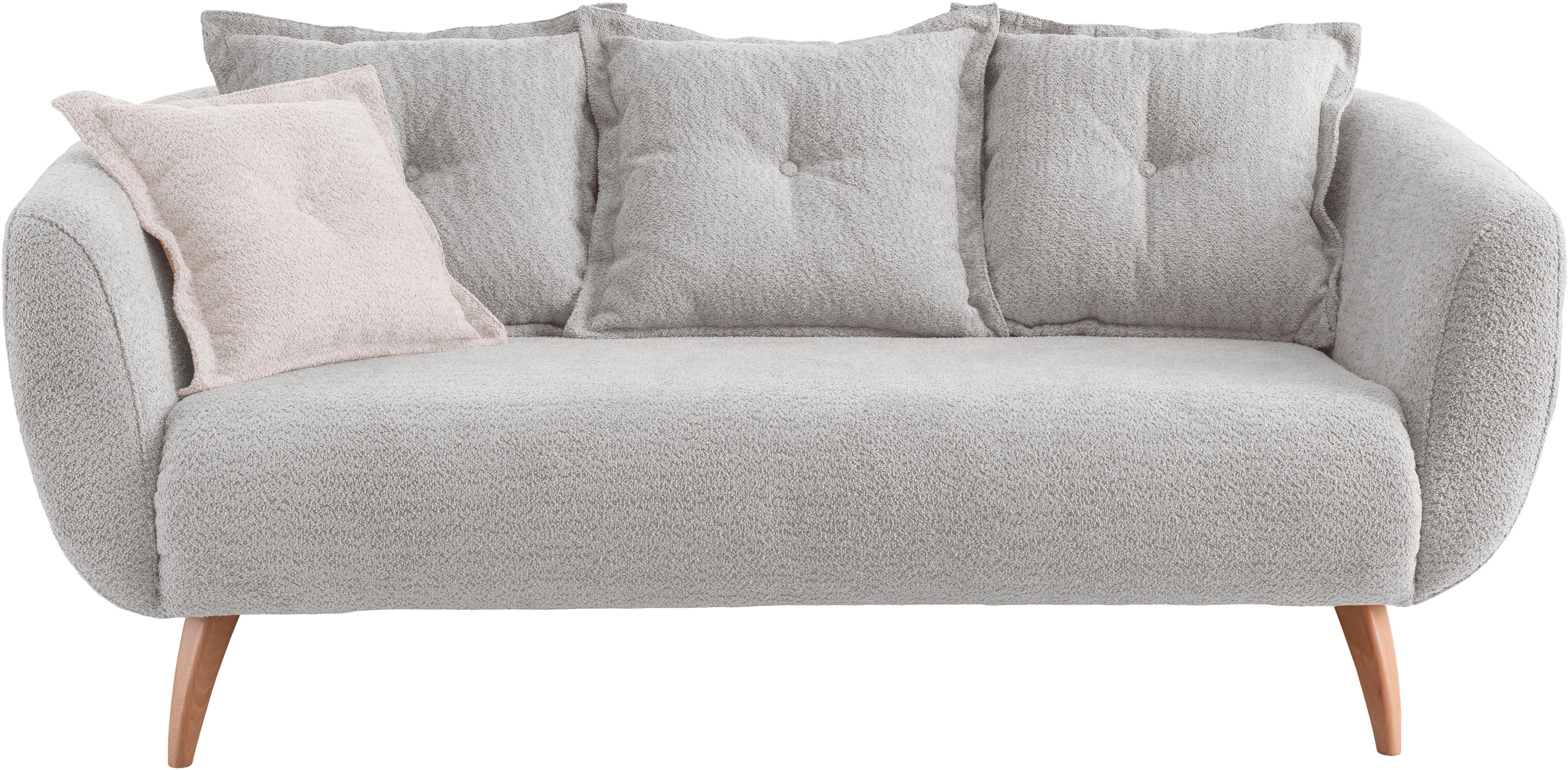 Home affaire 2,5-zitsbank Baggio modern en romantisch design, comfortabel