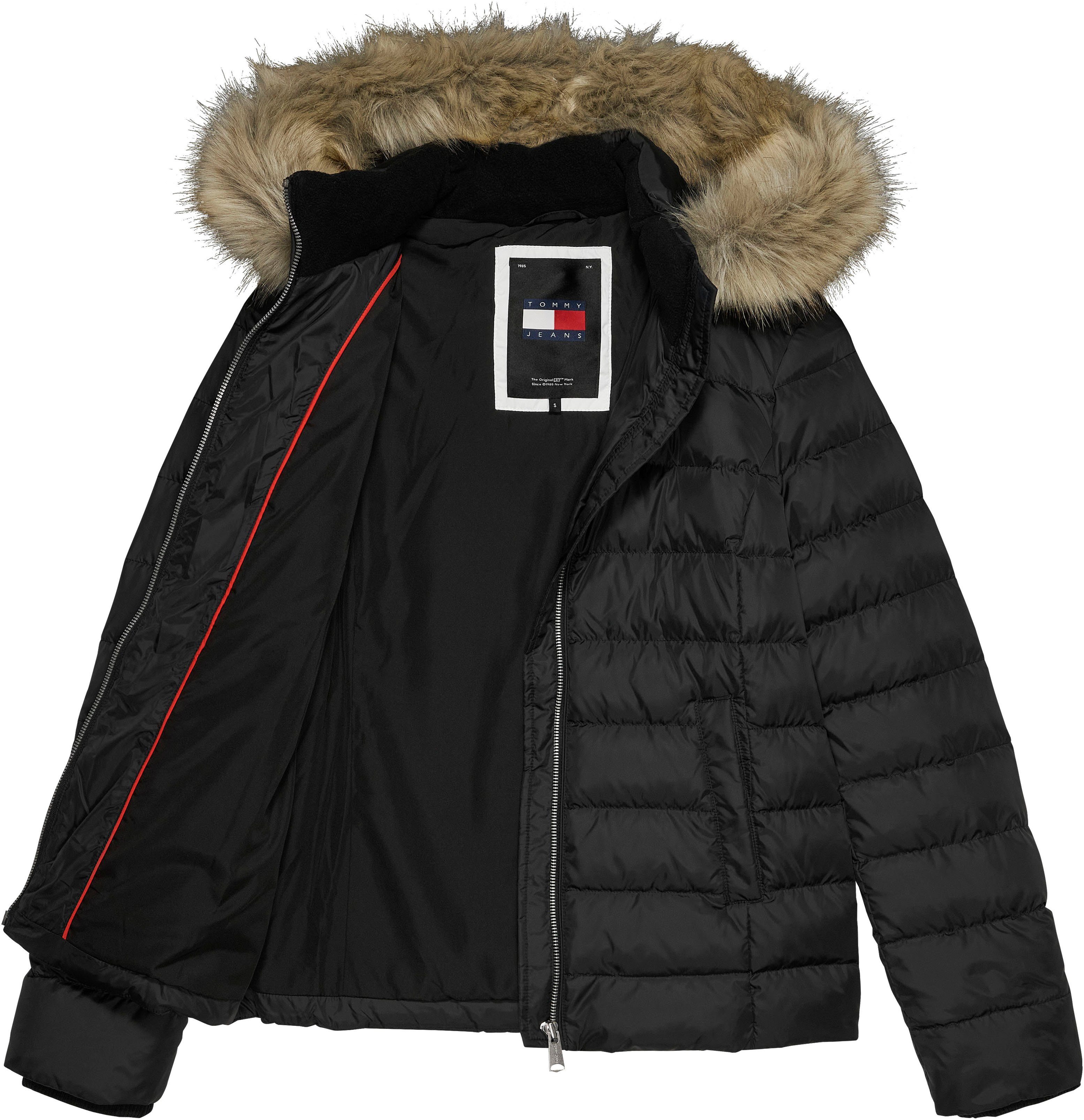 TOMMY JEANS Gewatteerde jas TJW BASIC HOODED DOWN JACKET EXT