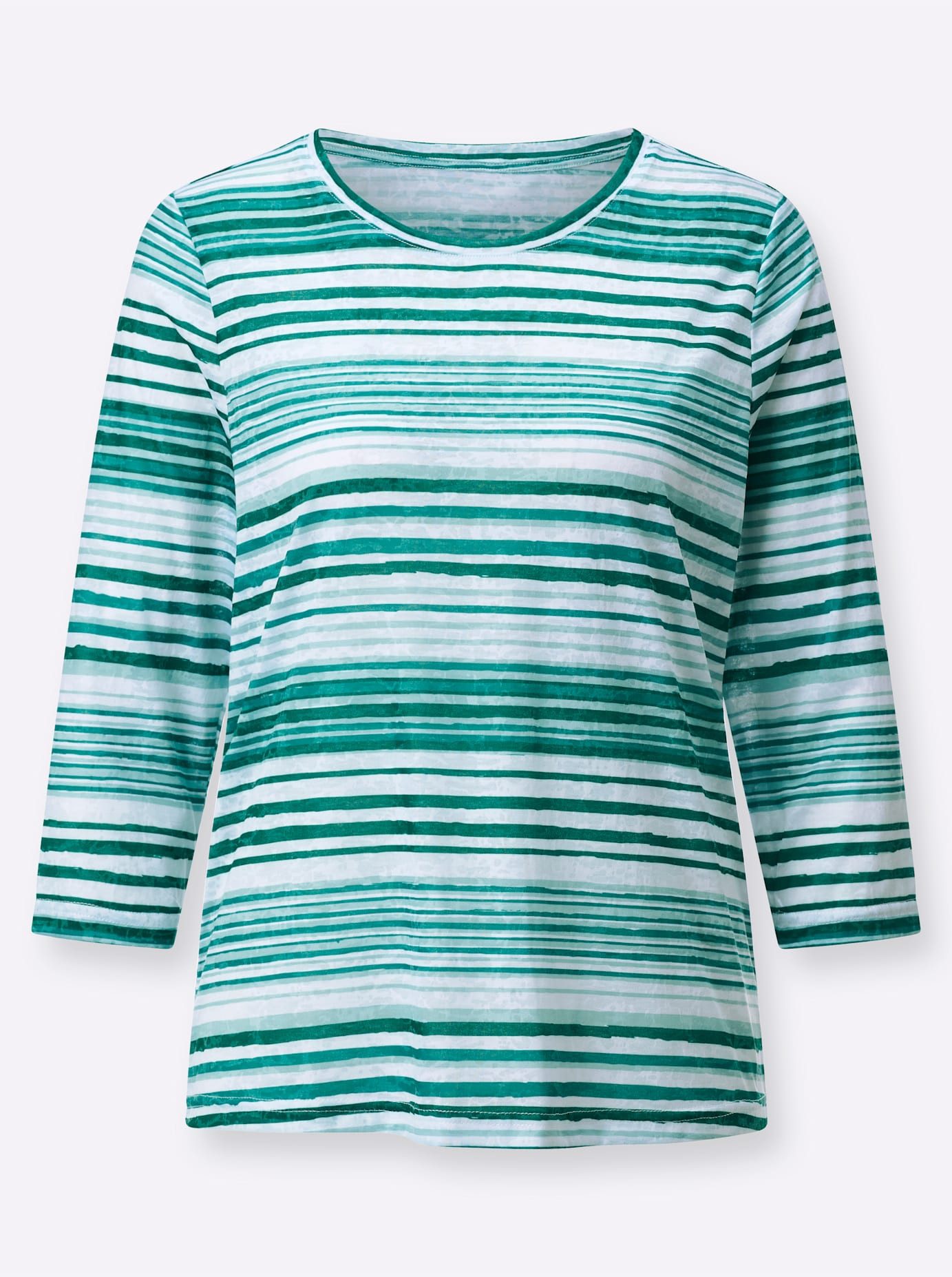 Classic Basics Shirt met 3/4 mouwen Shirt (1-delig)