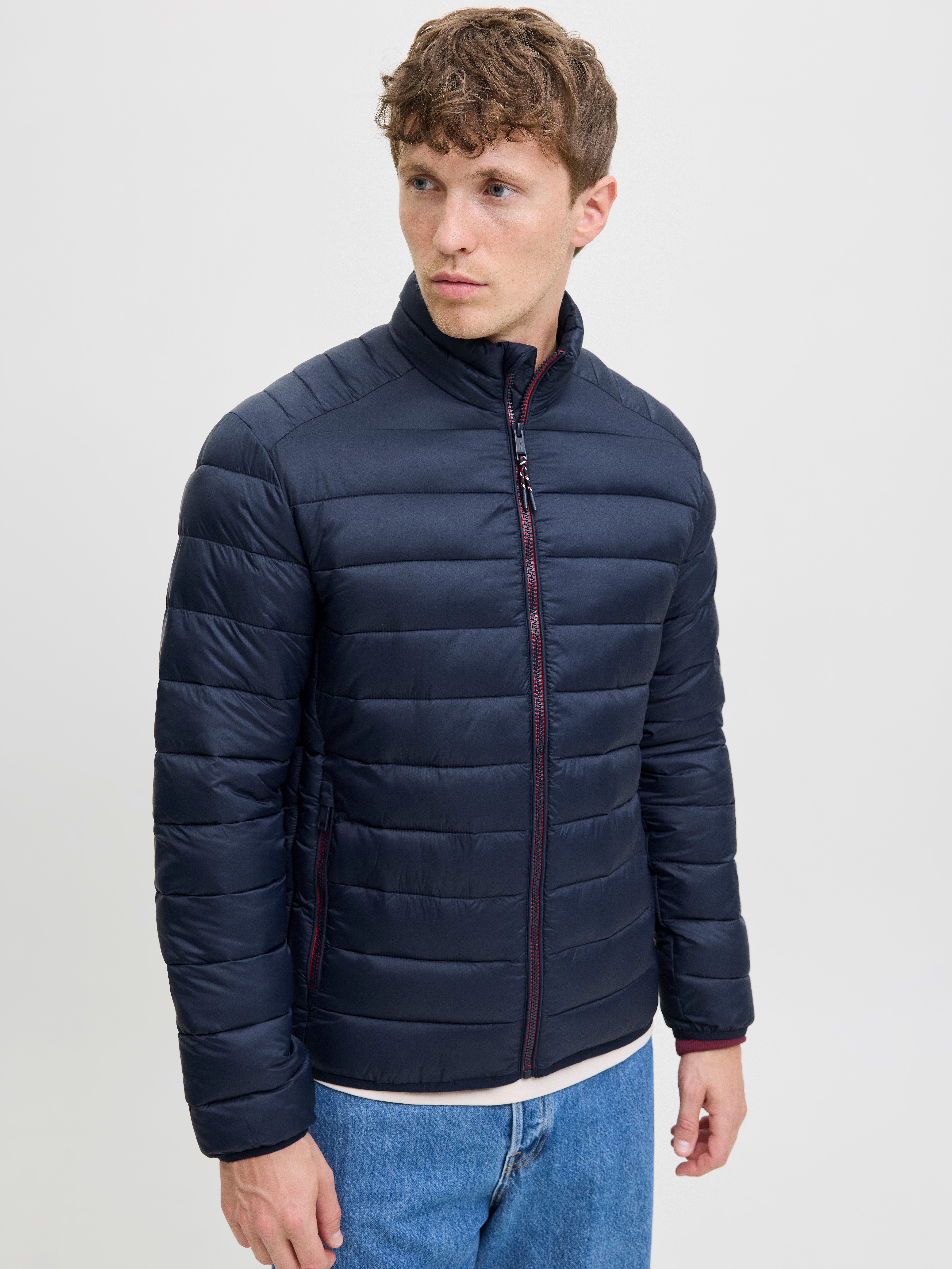 Jack & Jones Gewatteerde jas JJEBRADLEY LIGHT PUFFER COLLAR NOOS