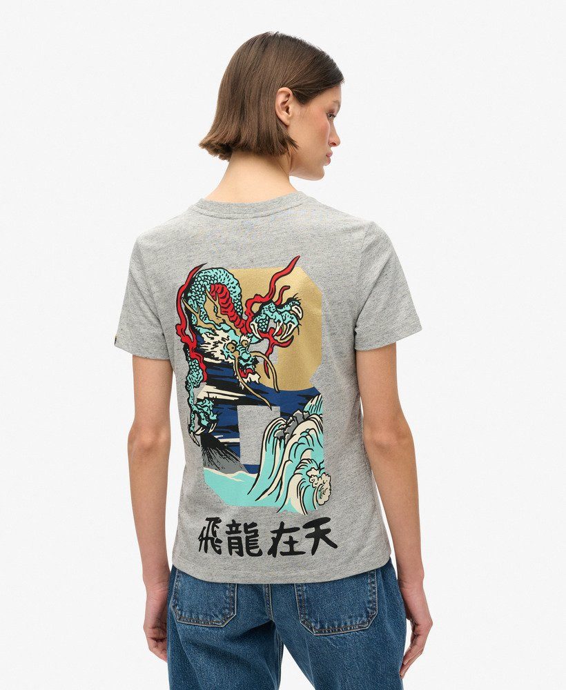 Superdry T-shirt CNY GRAPHIC TEE