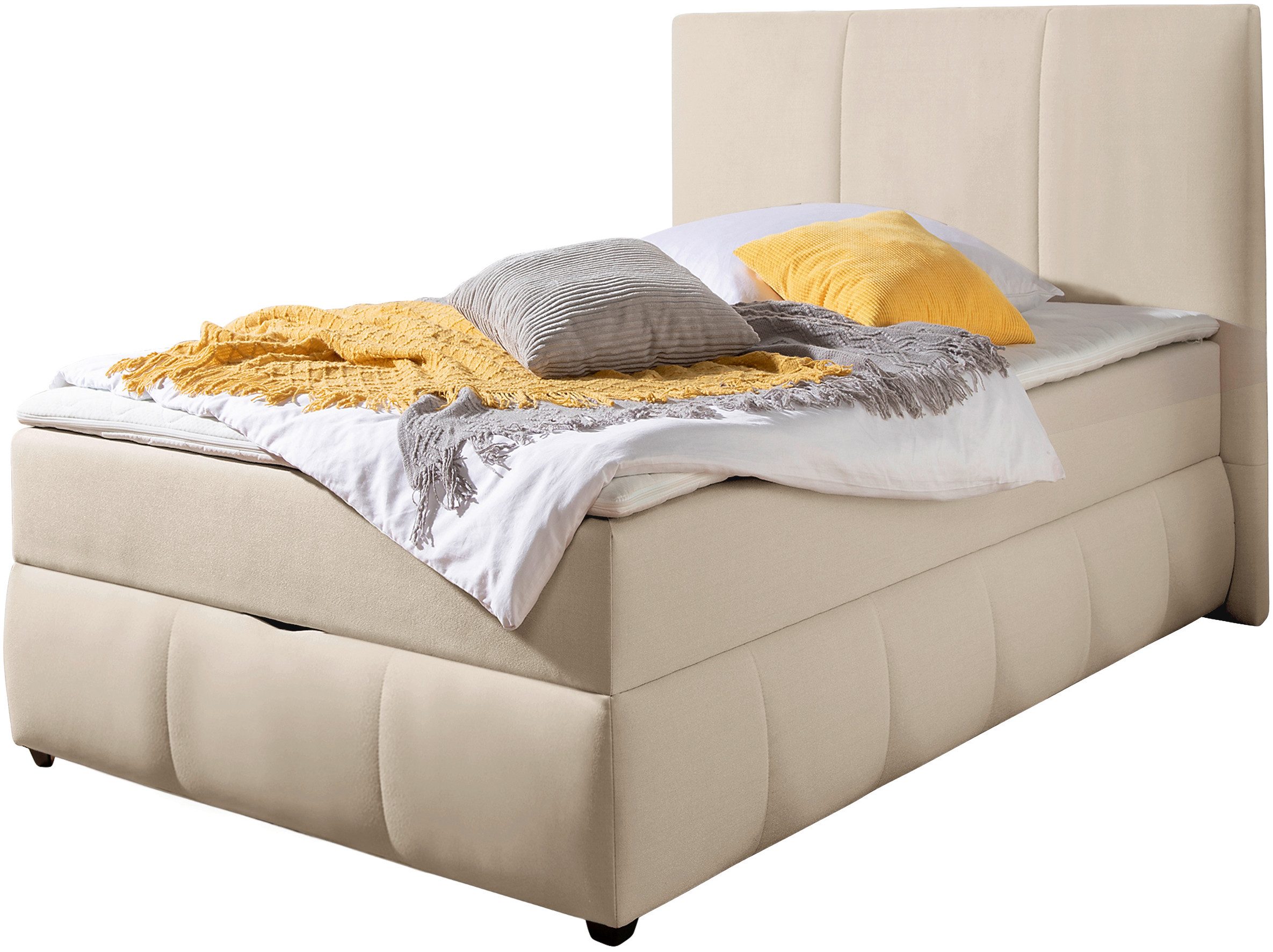 INOSIGN Boxspring Hartley Inclusief bedlade & topper, kiesbaar in H2, H3 of H4