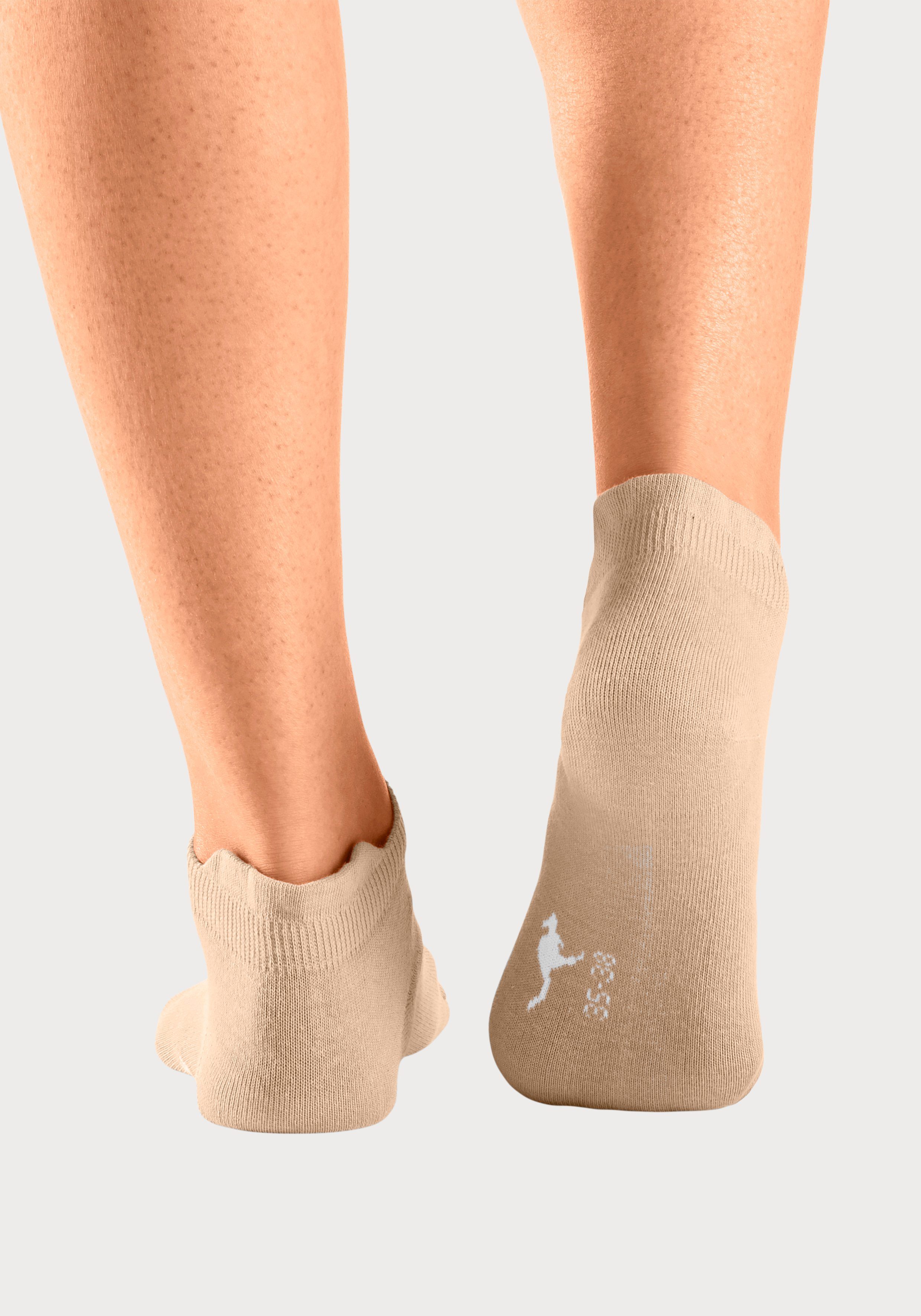 KangaROOS Sneakersokken met verhoogde boord (set 10 paar)