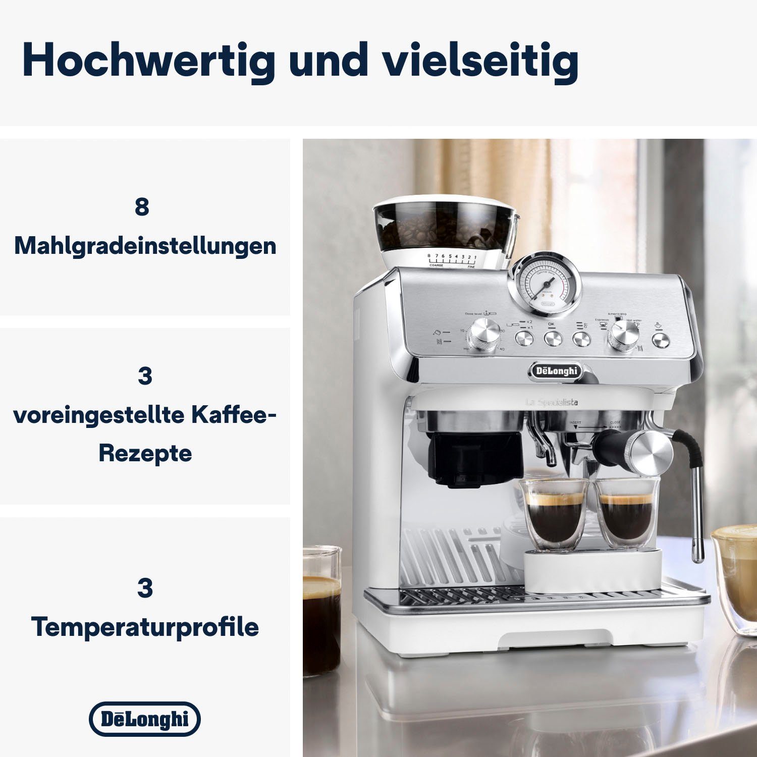 De'Longhi Espressomachine LA SPECIALISTA EC9155.W