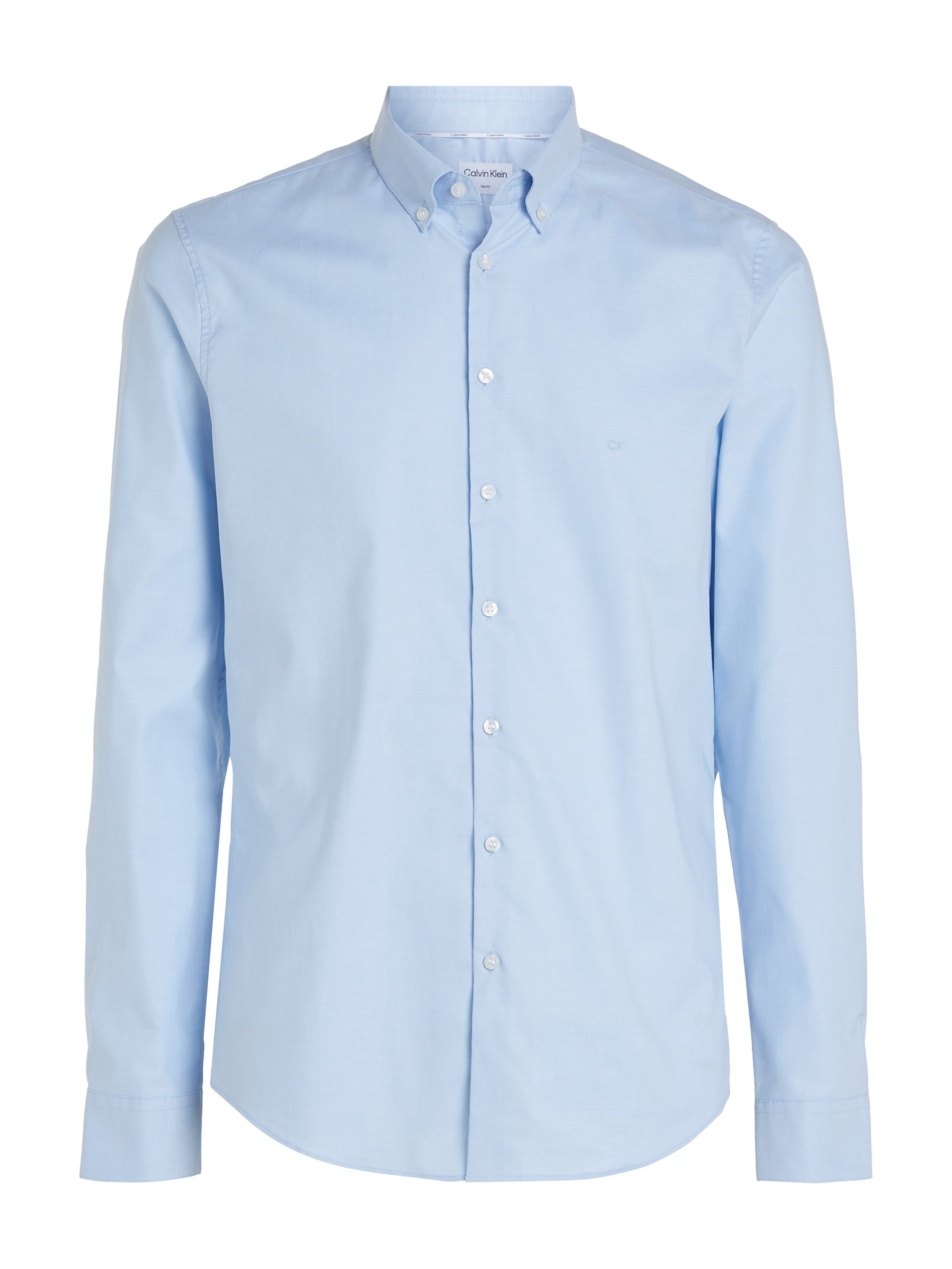 Calvin Klein Overhemd met lange mouwen OXFORD SOLID SLIM SHIRT