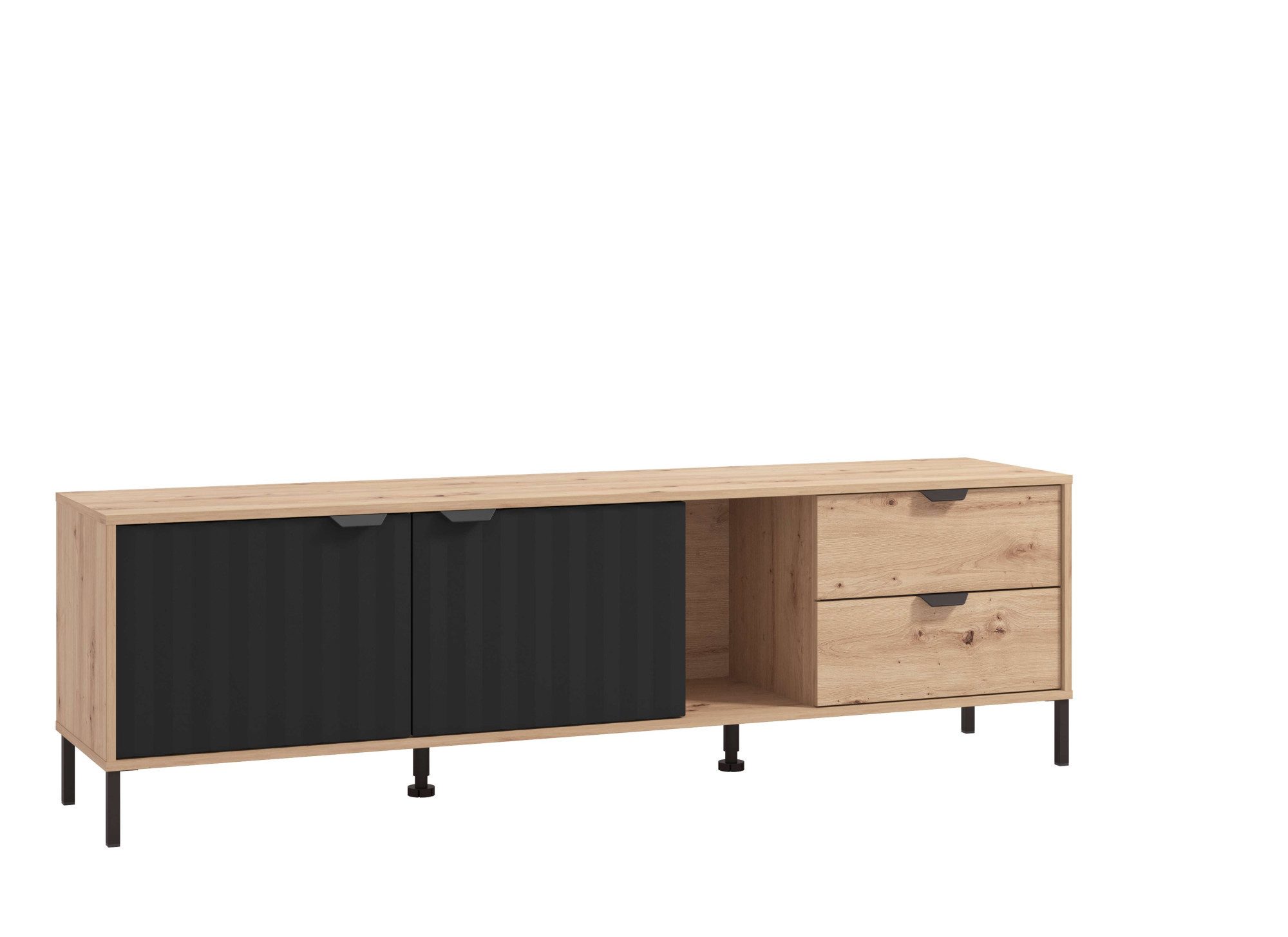 Home affaire Tv-meubel Vandea Lowboard, TV-Schrank, TV-Ständer, modernes Design