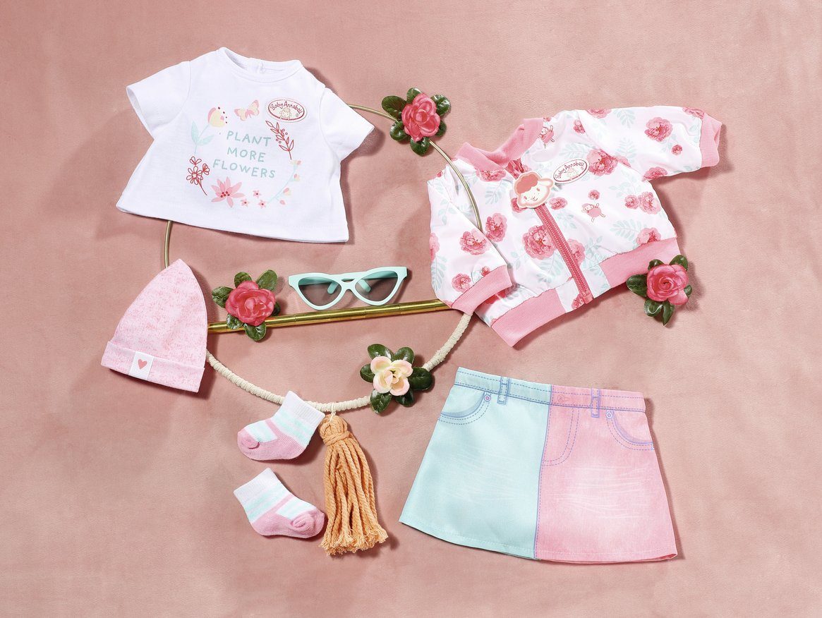 Baby Annabell Poppenkleding Deluxe voorjaar (set, 6-delig)
