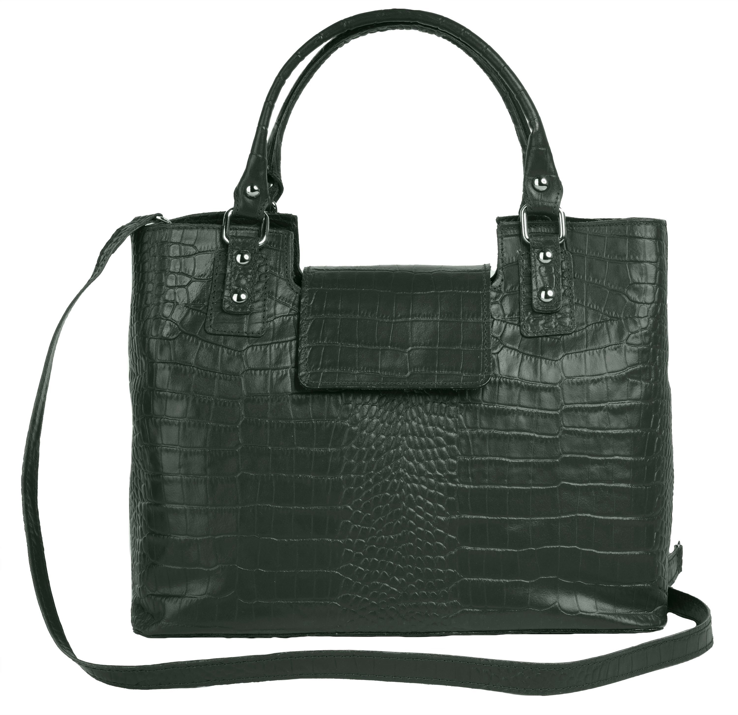 Cluty Tas echt leer, made in italy