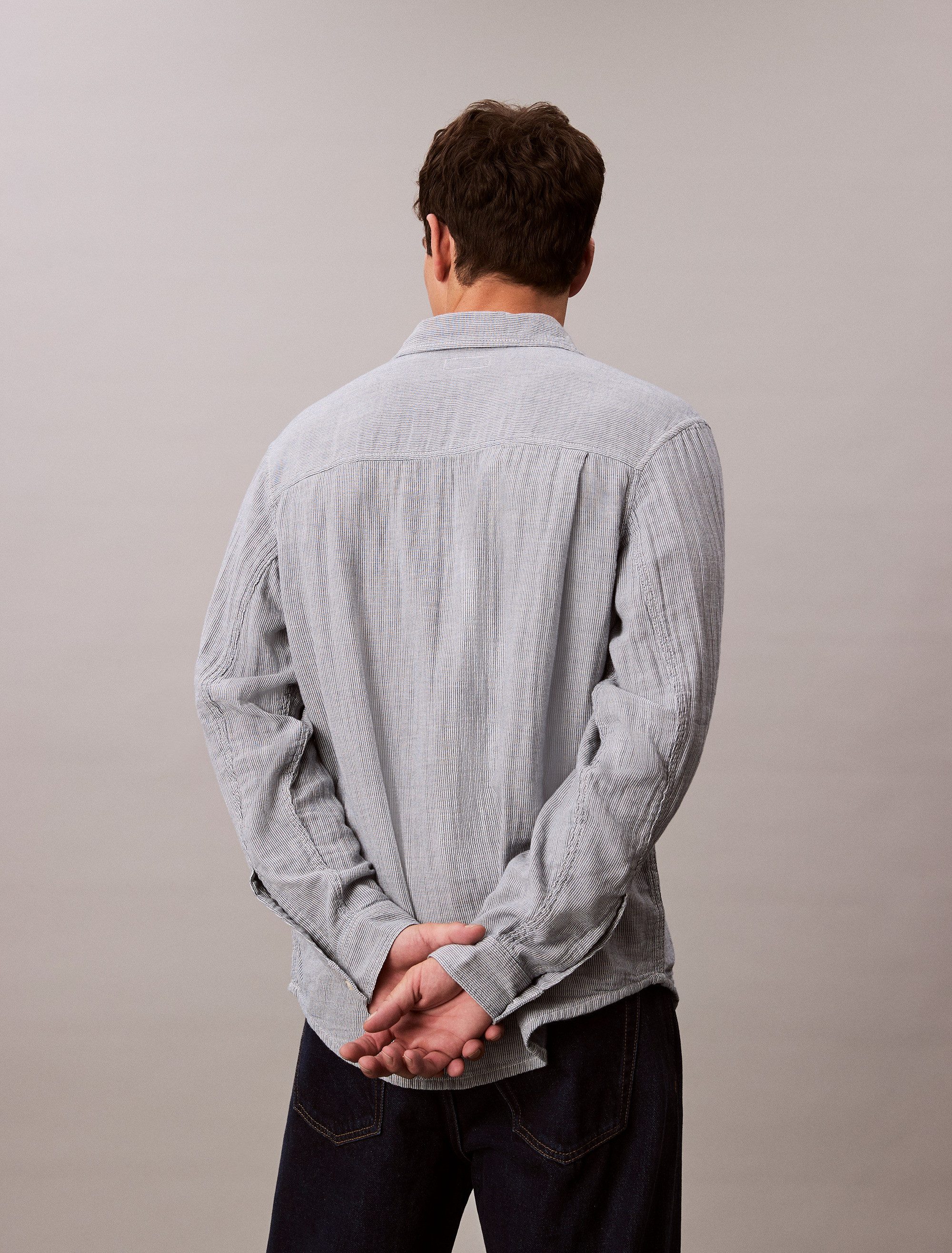 Calvin Klein Overhemd met lange mouwen CASUAL CLASSIC