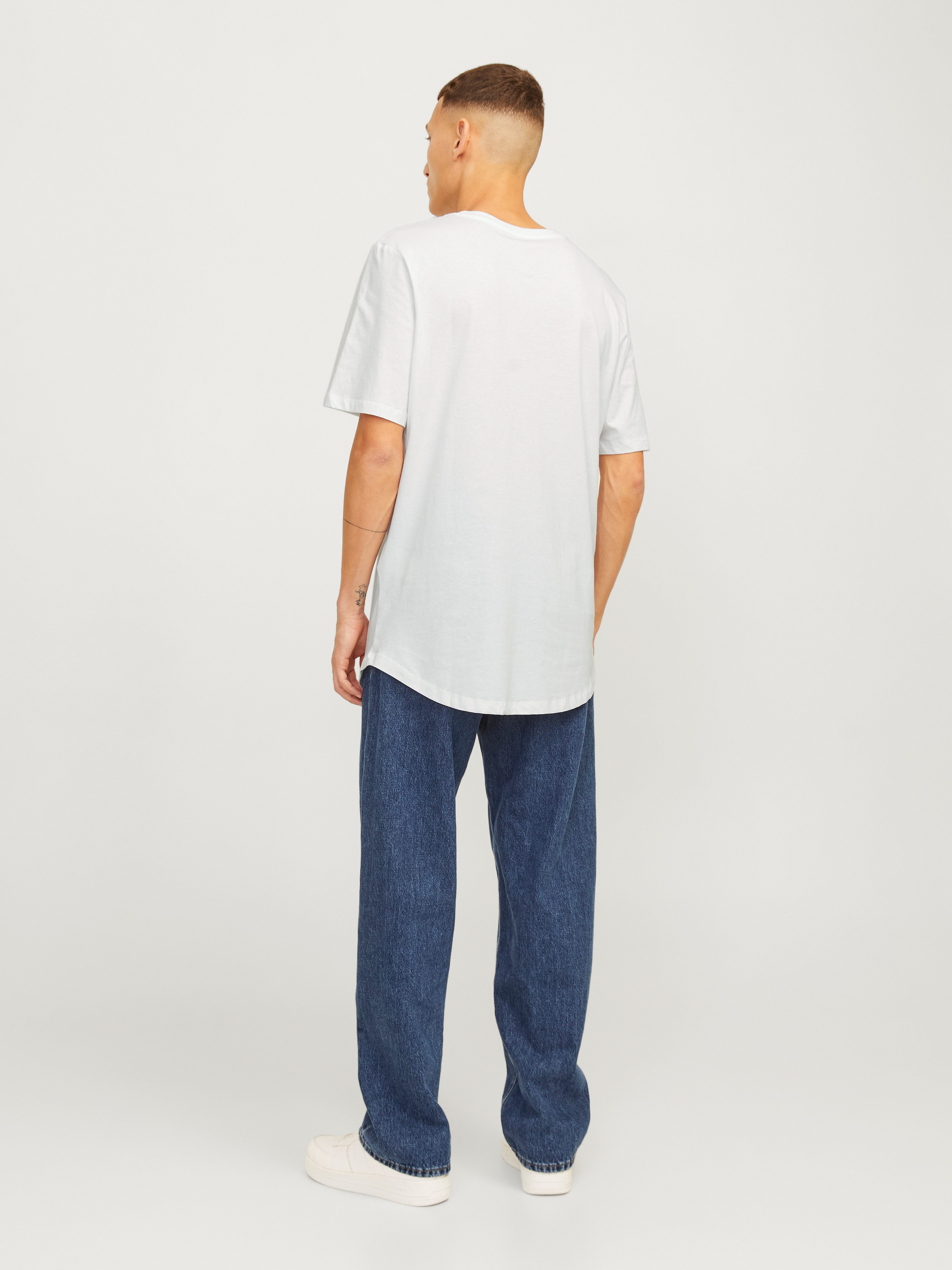 Jack & Jones Shirt met ronde hals JPRBLABRODY TEE SS CREW NECK 5PK MP (set 5-delig)