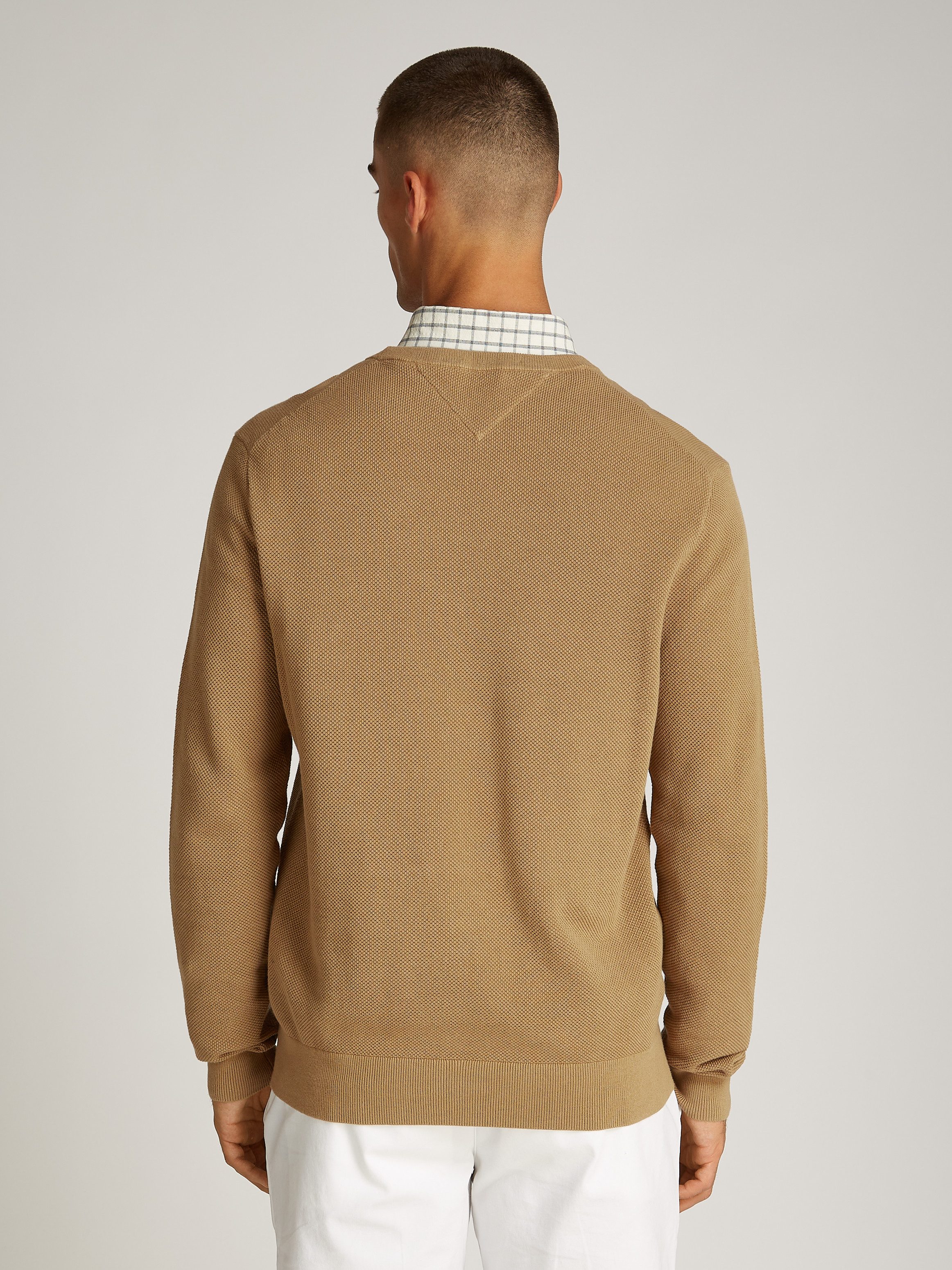 Tommy Hilfiger Trui met ronde hals ESSENTIAL STRUCTURE CREW NECK