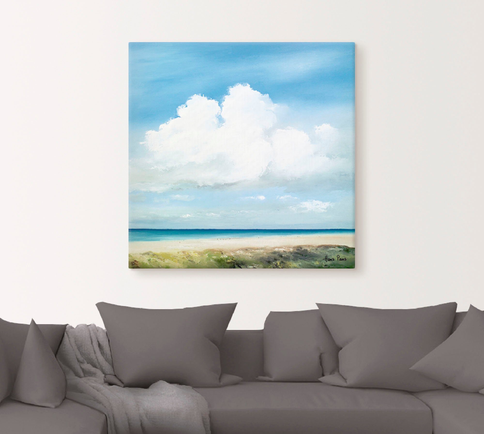 Artland Artprint Landschap II als artprint op linnen, muursticker of poster in verschillende maten