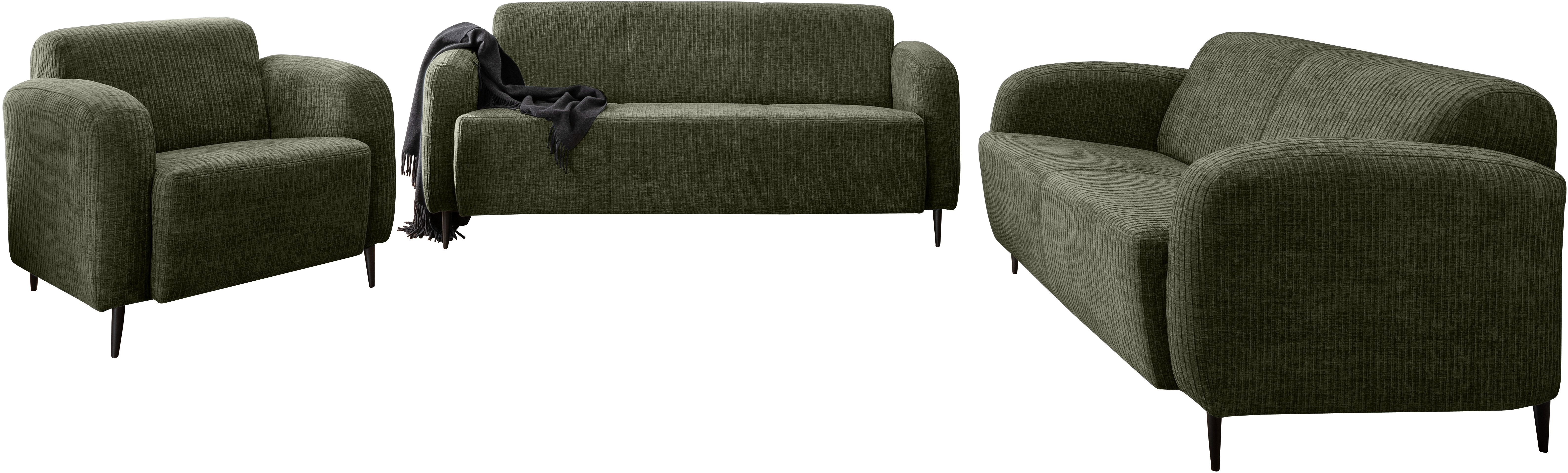 INOSIGN Zithoek Marron ook afzonderlijk verkrijgbaar (set, 3-delig) groen, zithoeken