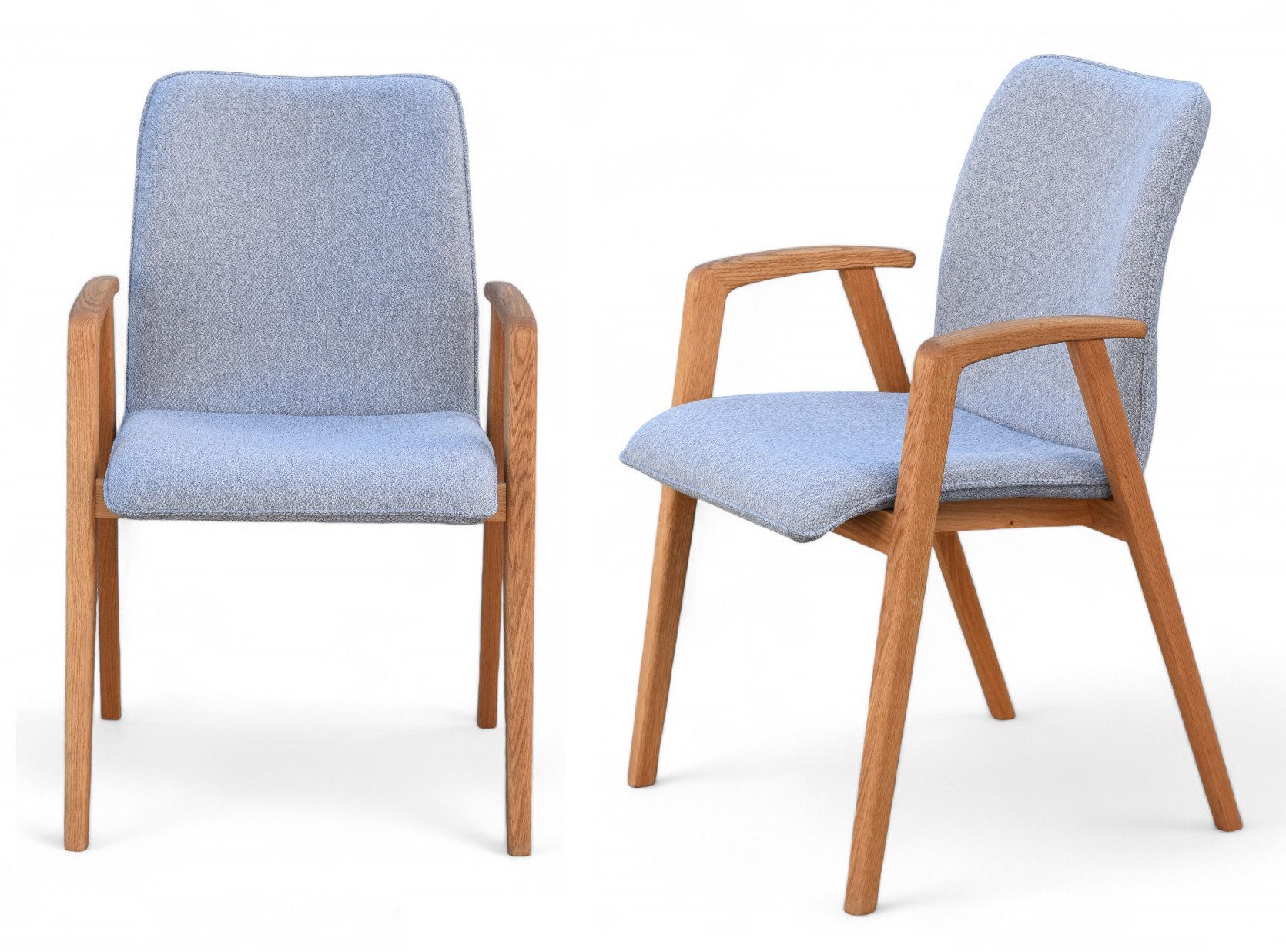 Home affaire Stoel met armleuningen Loreen eetkamerstoel, beklede stoel, designstoel met massief frame, hoogwaardig afgewerkt, armleuningen, stijlvol,