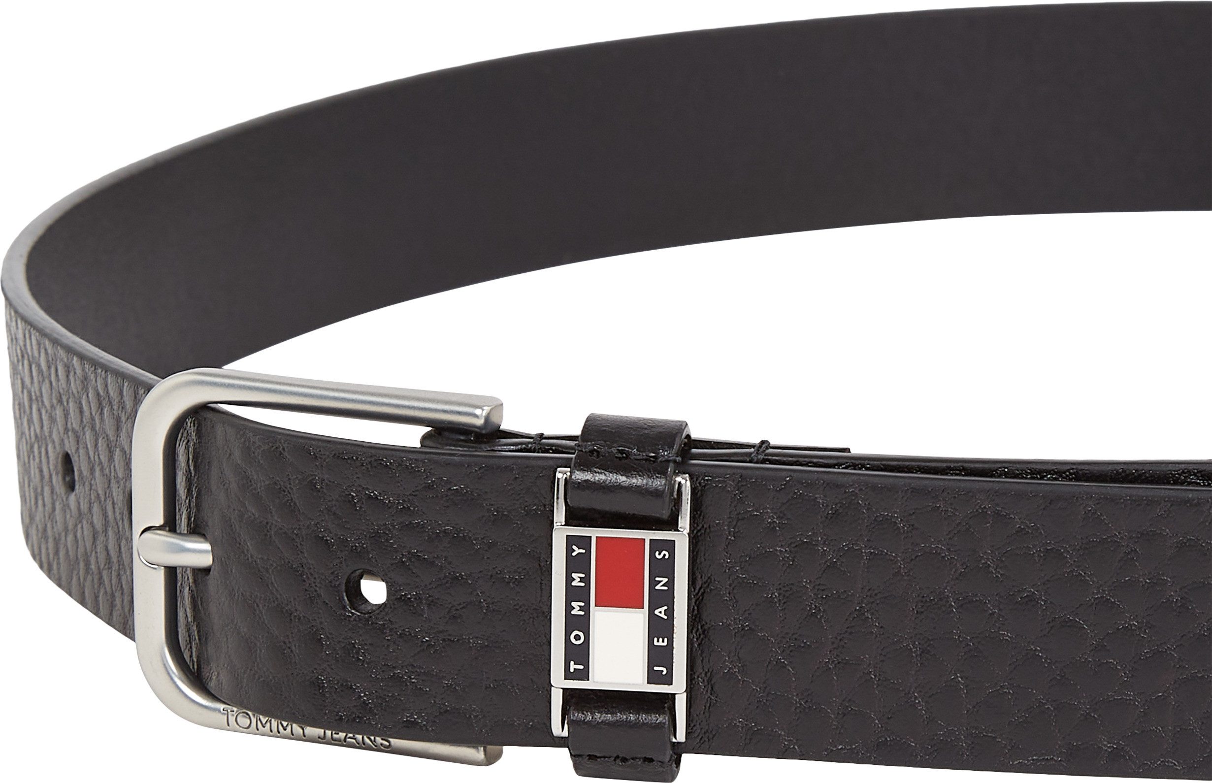 TOMMY JEANS Leren riem TJM SCANTON TEXTURE 3.5