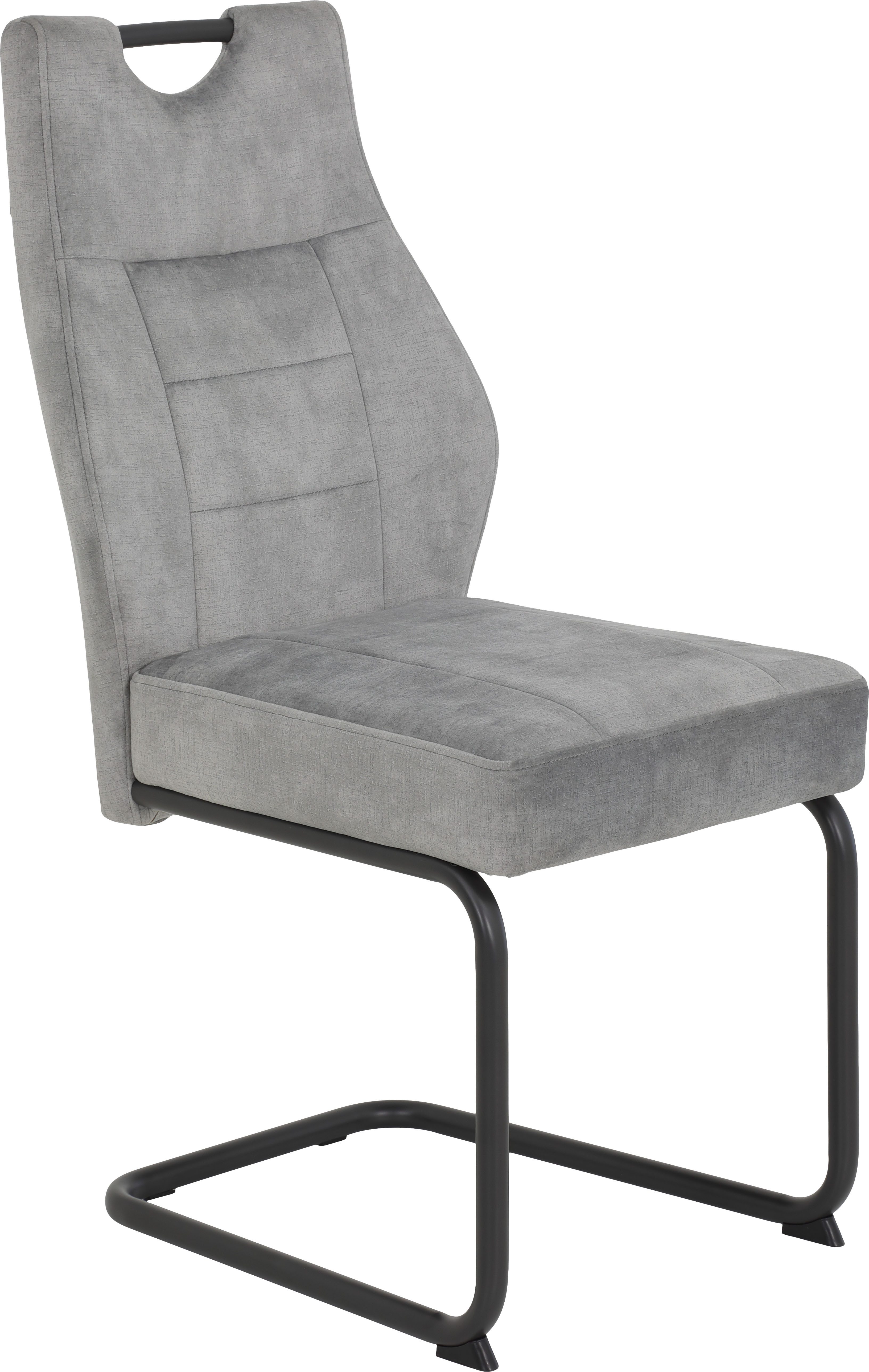 HELA Eethoek EMS tafel 140-180x90 cm uitschuifbaar, eettafel inclusief 4 stoelen (set, 5-delig)