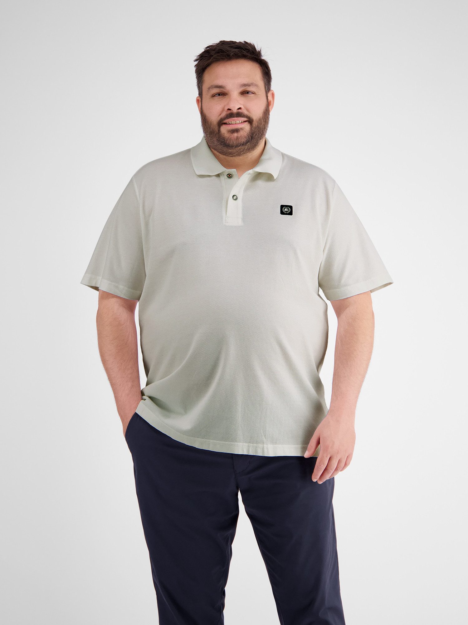 Lerros Poloshirt LERROS Heren poloshirt in grote maten