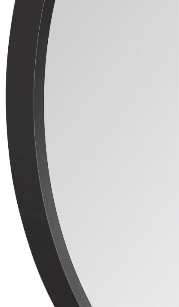 Talos Wandspiegel decoratieve ronde spiegel met aluminiumframe, ø 80 cm
