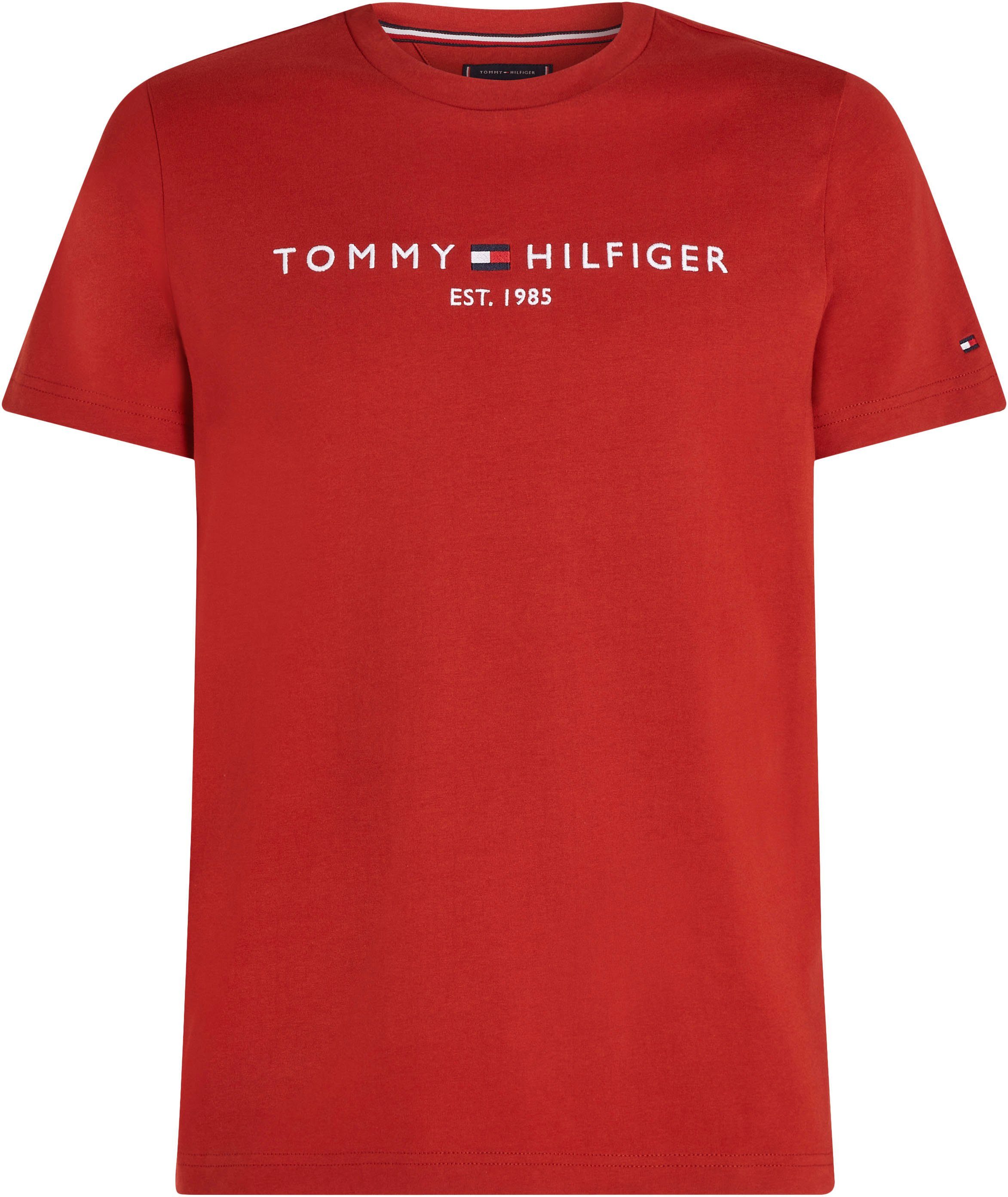 Tommy Hilfiger T-shirt Tommy Logo Tee van duurzaam katoen