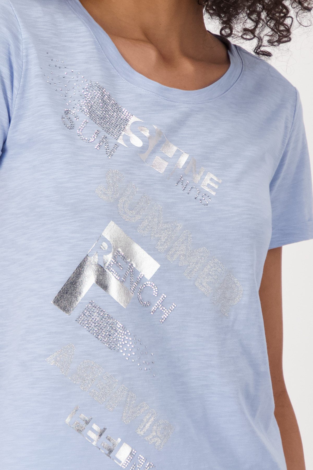 Monari T-shirt Shirt Basic sierletters