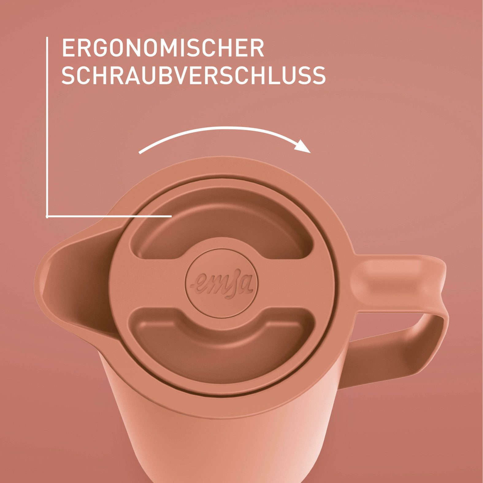 Emsa Thermoskan Motiva in modern design, 100% lekvrij, gemaakt in Duitsland
