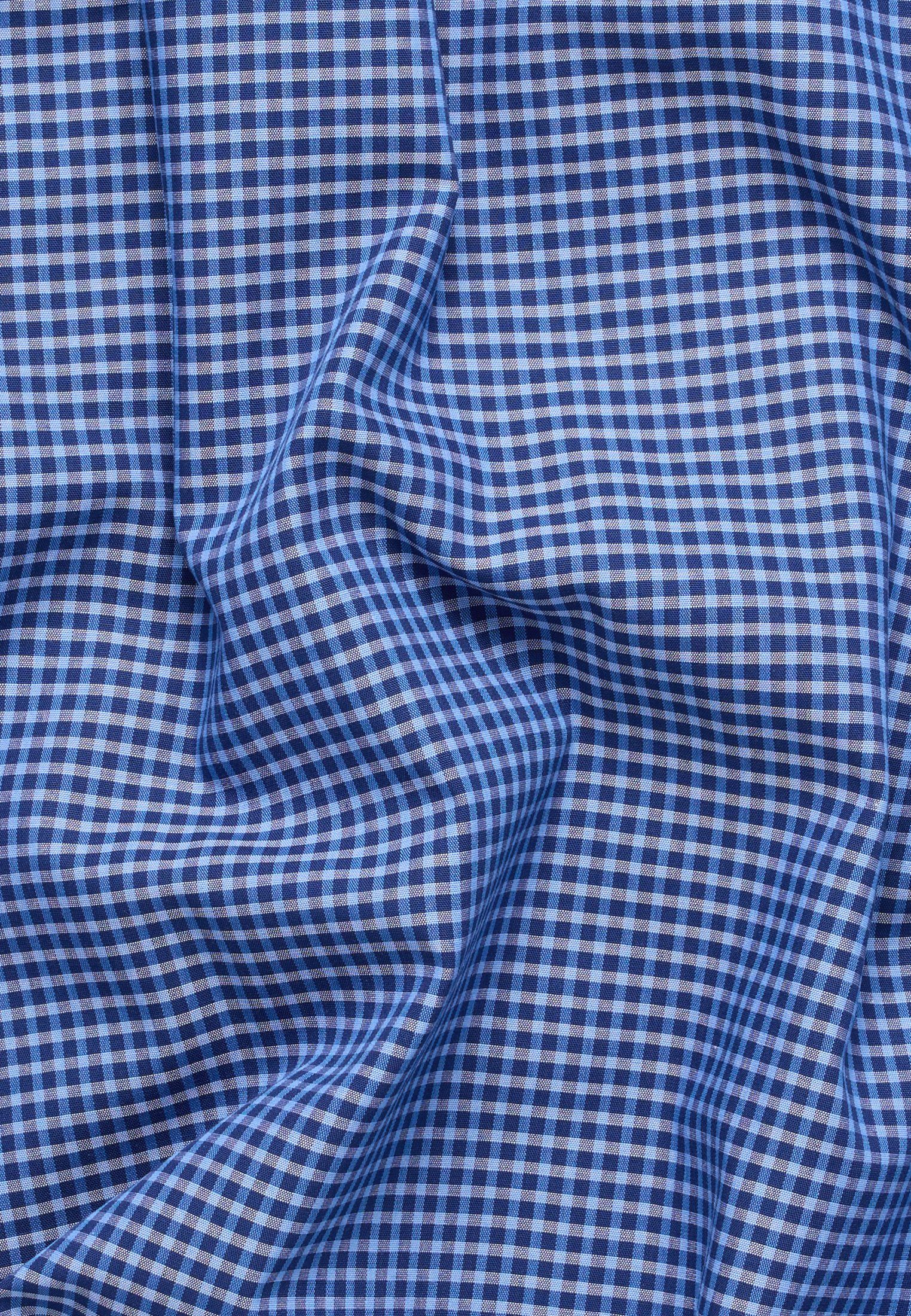 Eterna Overhemd met korte mouwen Comfort fit NON IRON (strijkvrij)