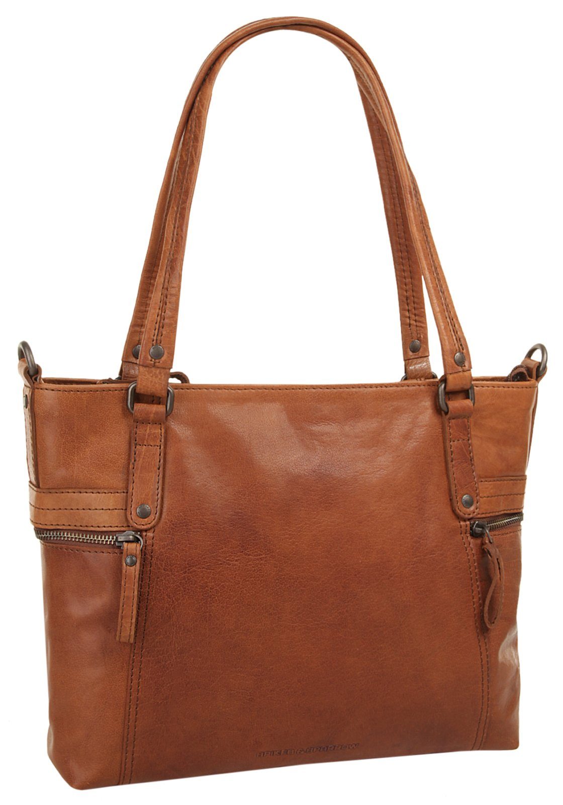 Spikes & Sparrow Shopper echt leder