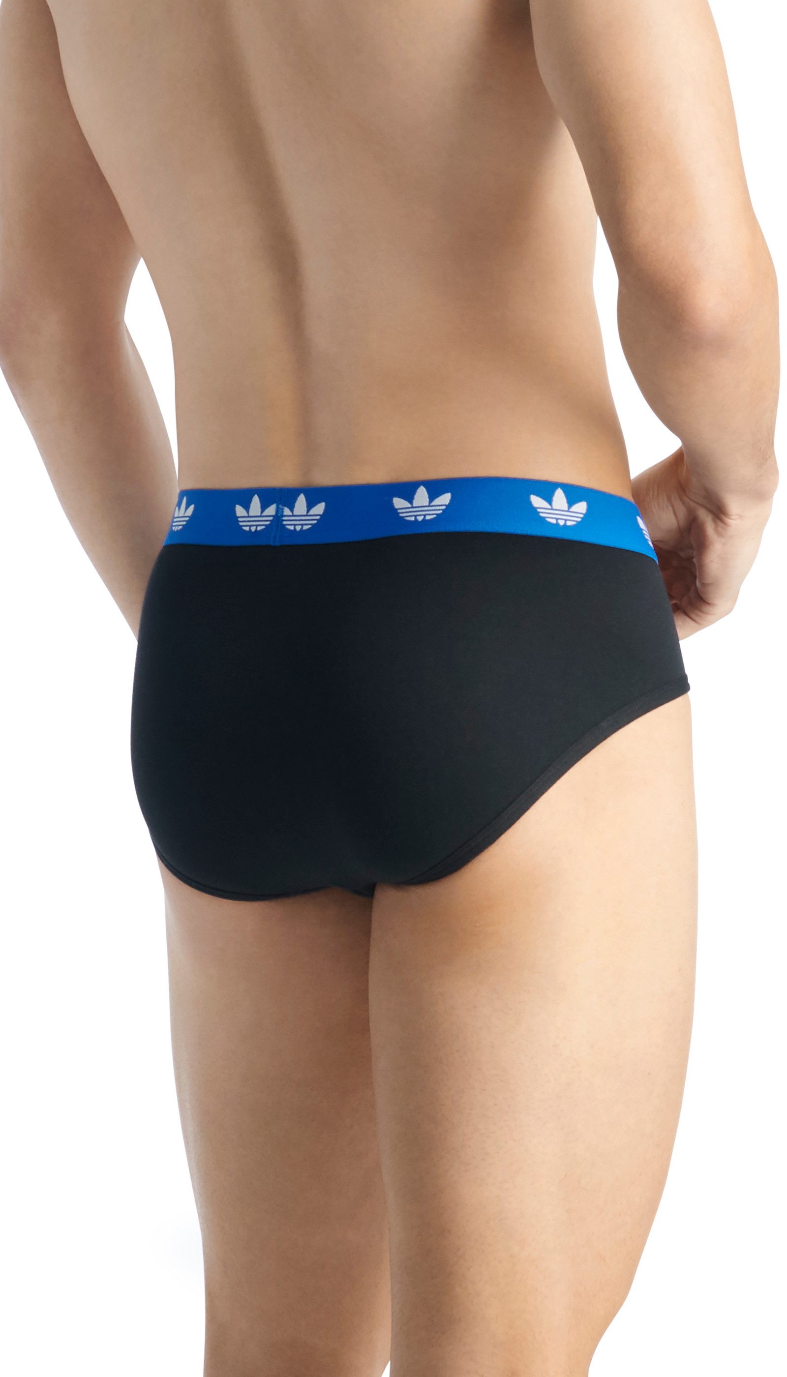 adidas Originals Slip Comfort Flex Cotton met iconische logoprint op de taille (Set van 3)