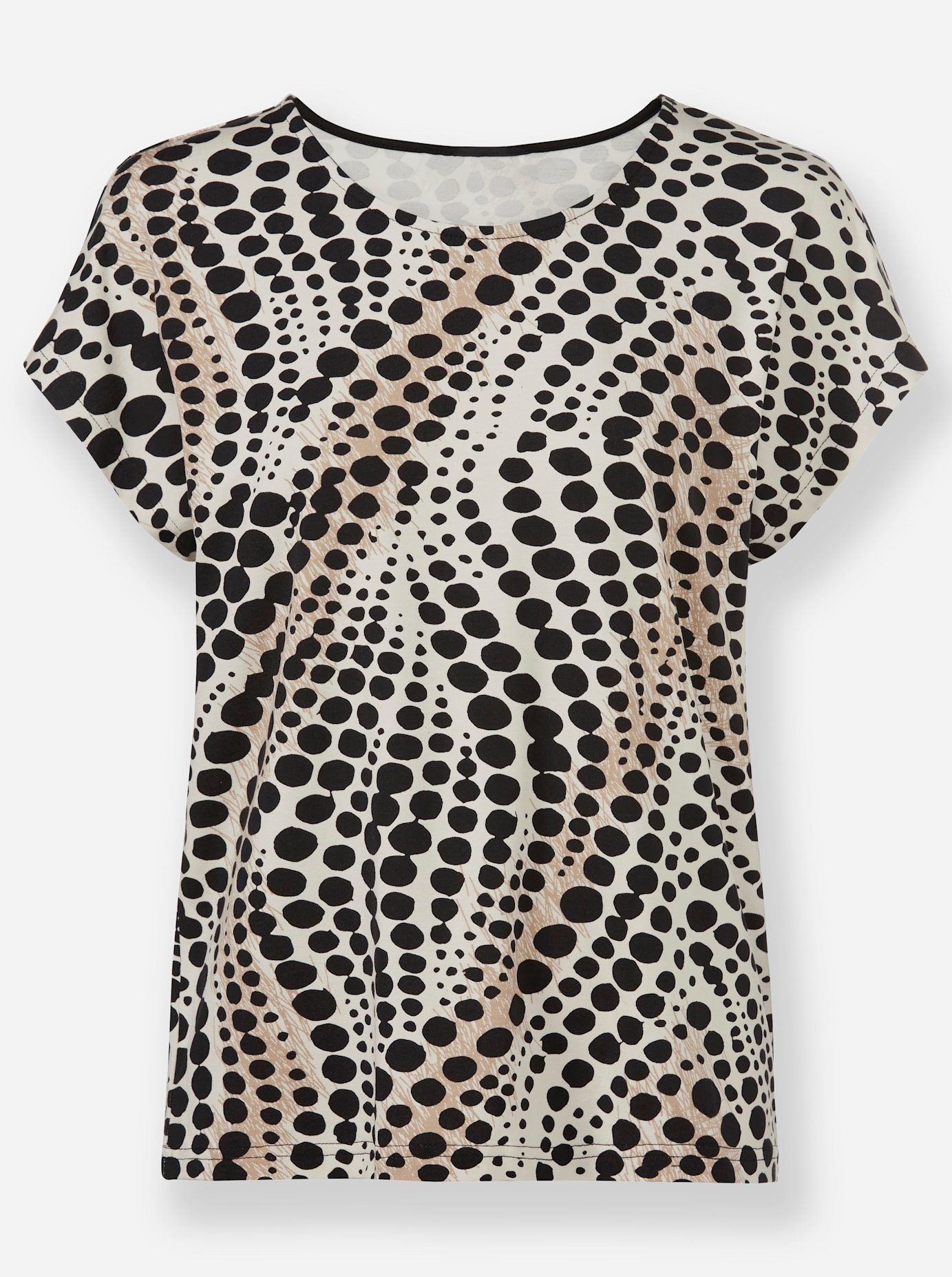 Lady Shirt met print (1-delig)