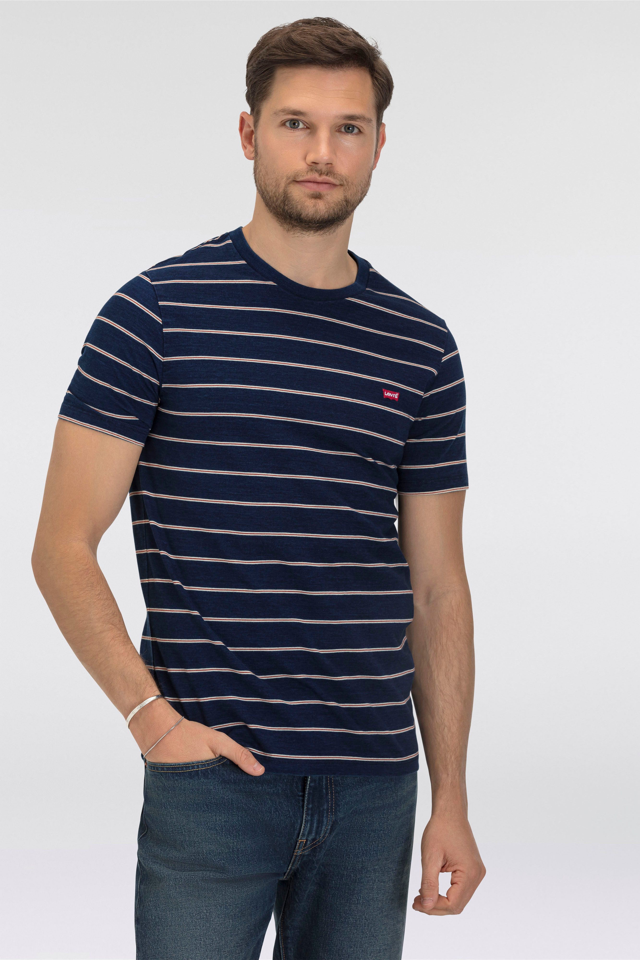 Levi's® T-shirt met gestreept patroon