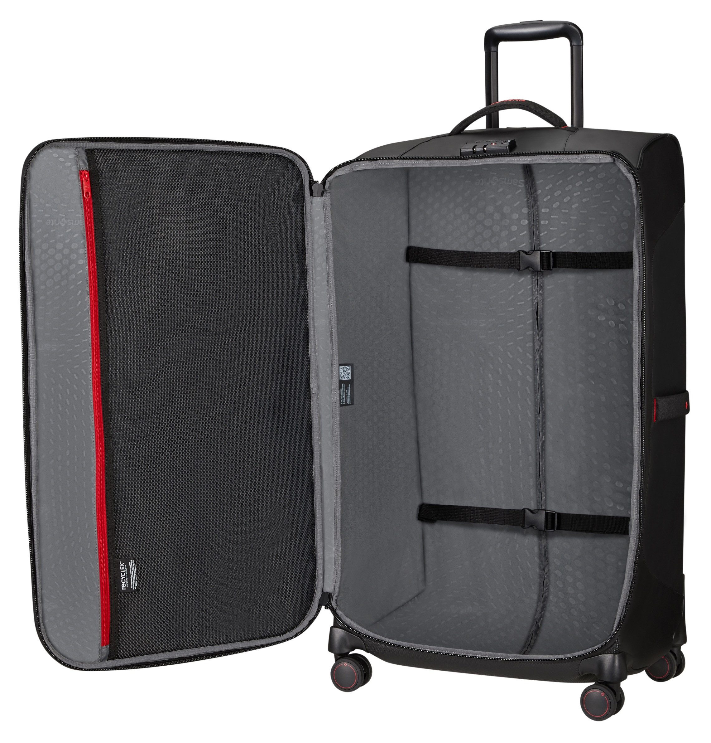 Samsonite Zachte bagage trolley ECODIVER, verschillende maten en kleuren