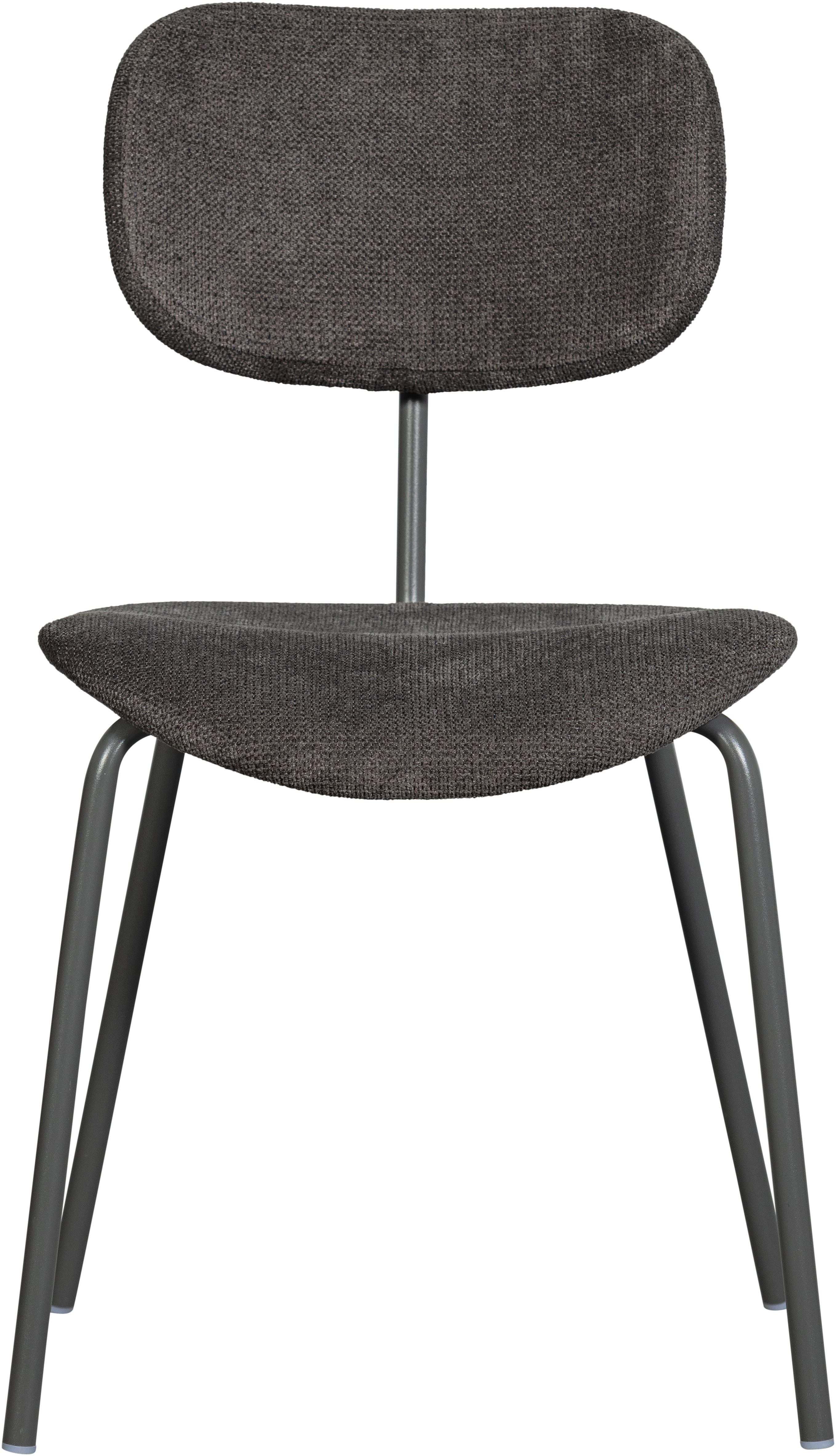 WOOOD Eetkamerstoel Link slank ontwerp, gepolsterd, hoogte 93 cm x breedte 79 cm (set, 2 stuks)