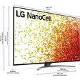 lg lcd-led-tv 65nano919pa, 164 cm - 65 ", 4k ultra hd, smart tv, (tot 120 hz) - full array dimming - a7 gen4 4k ai-processor - spraakondersteuning - hdmi 2.1 zwart