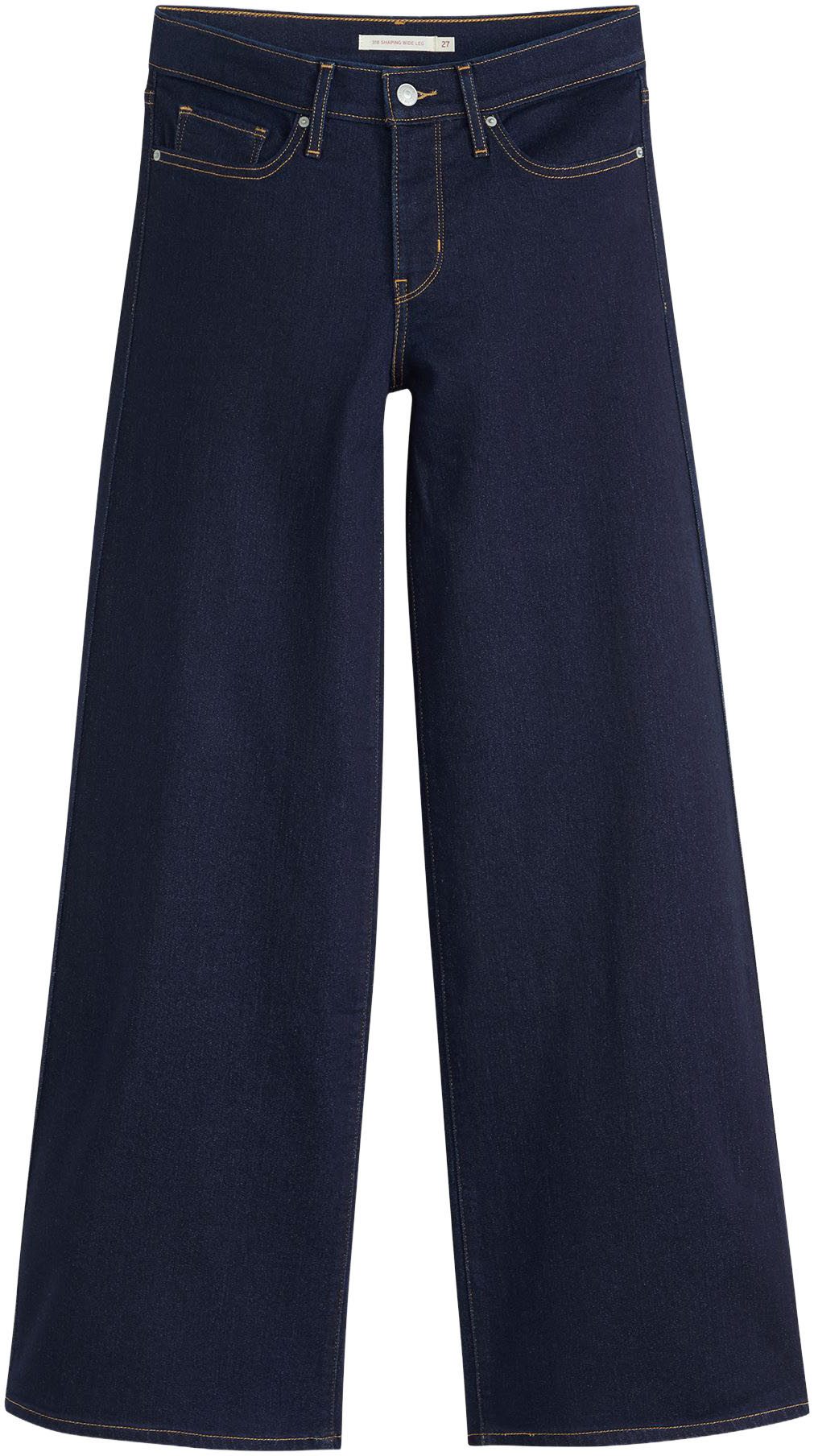 Levi's® Wijde Jeans 318 SHAPING in five-pocketsstijl