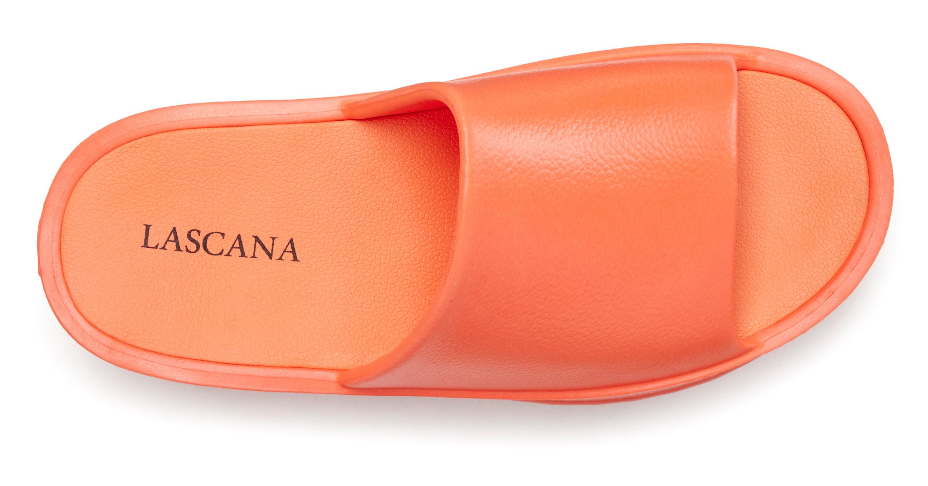 Lascana Slippers Mule, sandaal, open schoen met plateausool